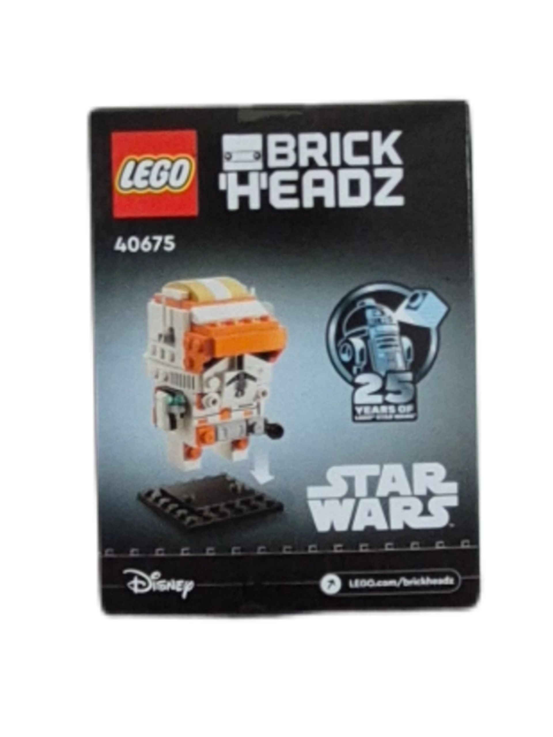 Lego Star Wars brickheadz 40675 clone commander Cody