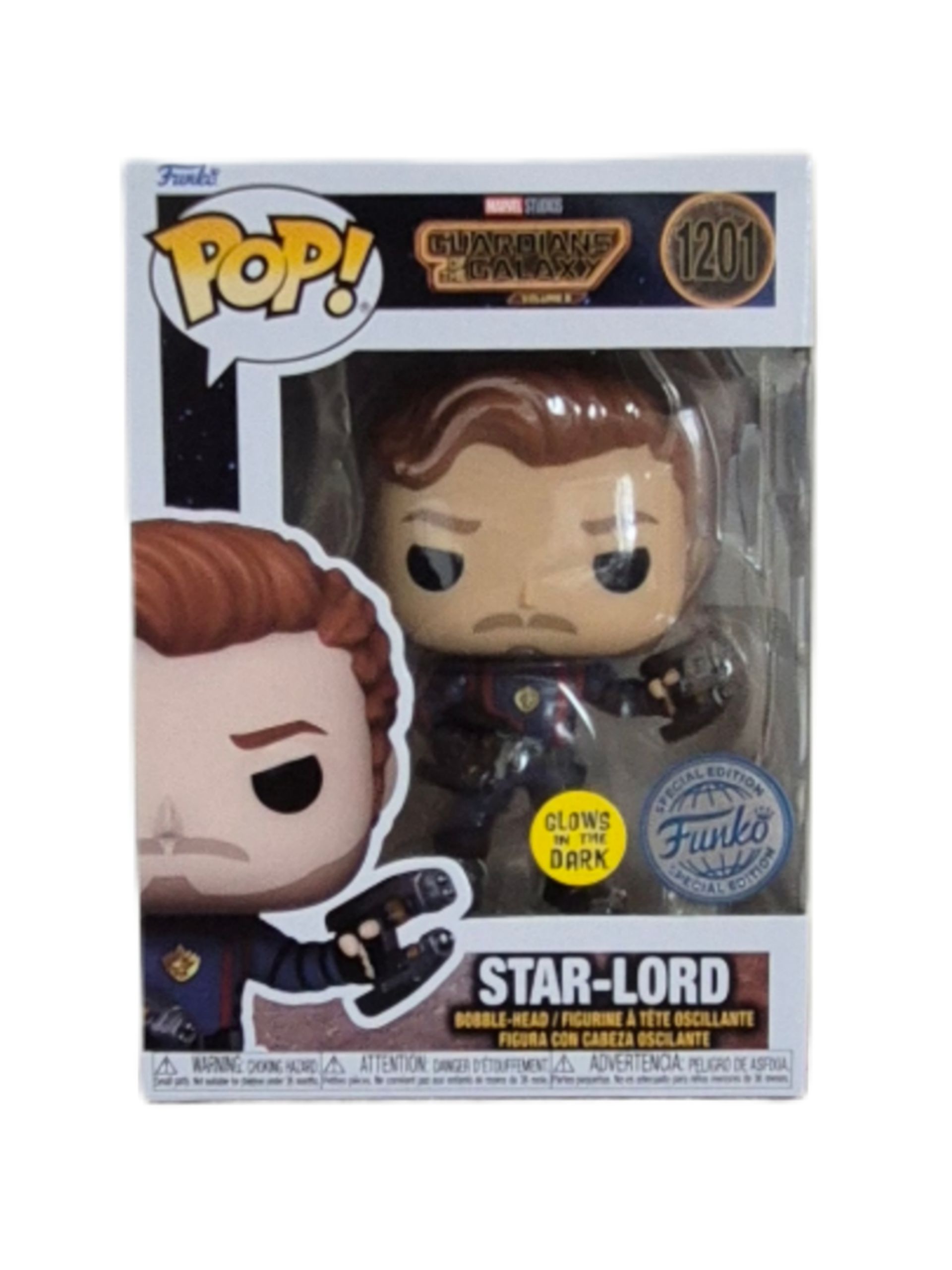 Funko Pop! Marvel Guardians of the Galaxy 1201 Star Lord