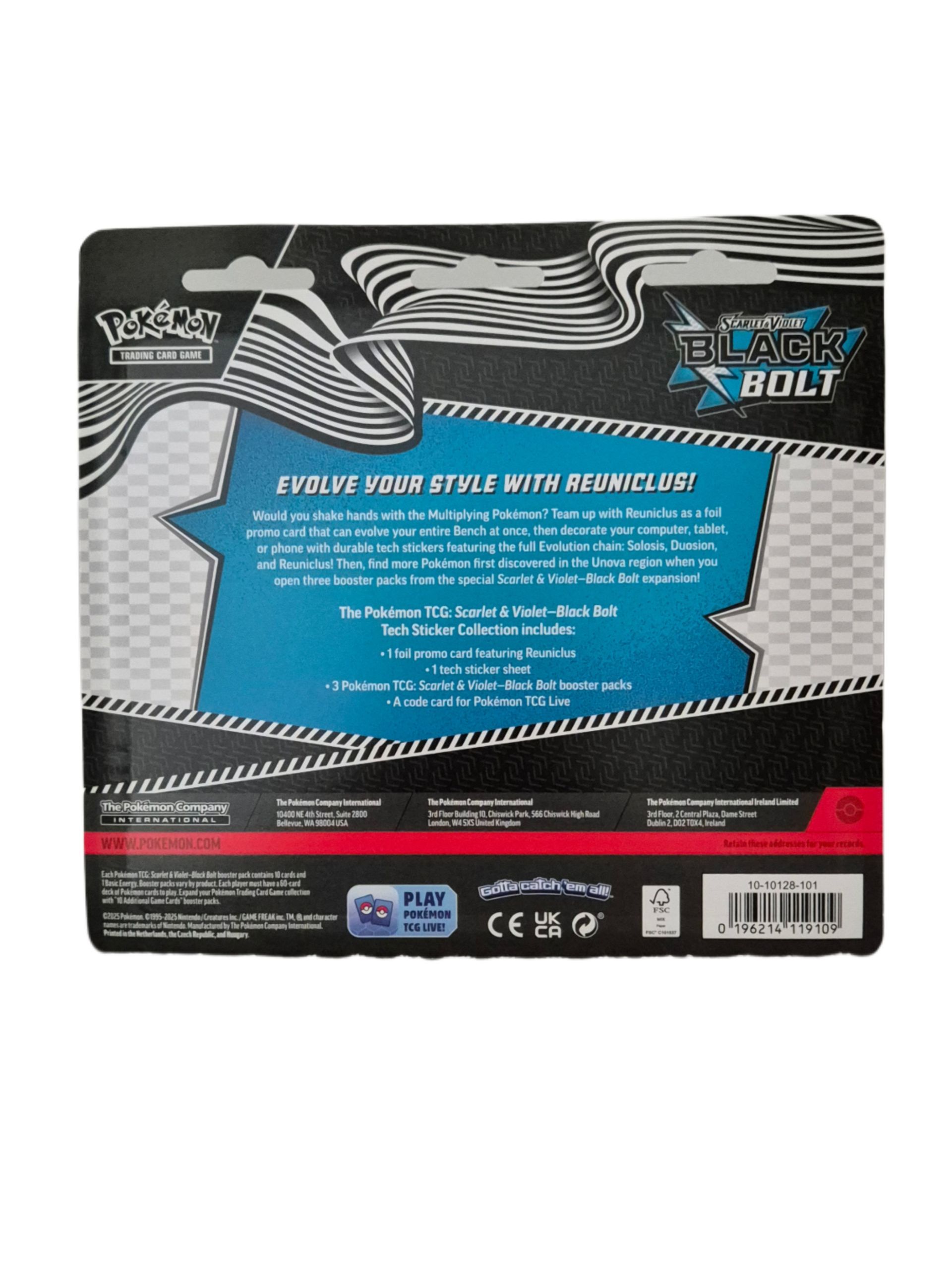 Pokemon Reuniclus sticker collection