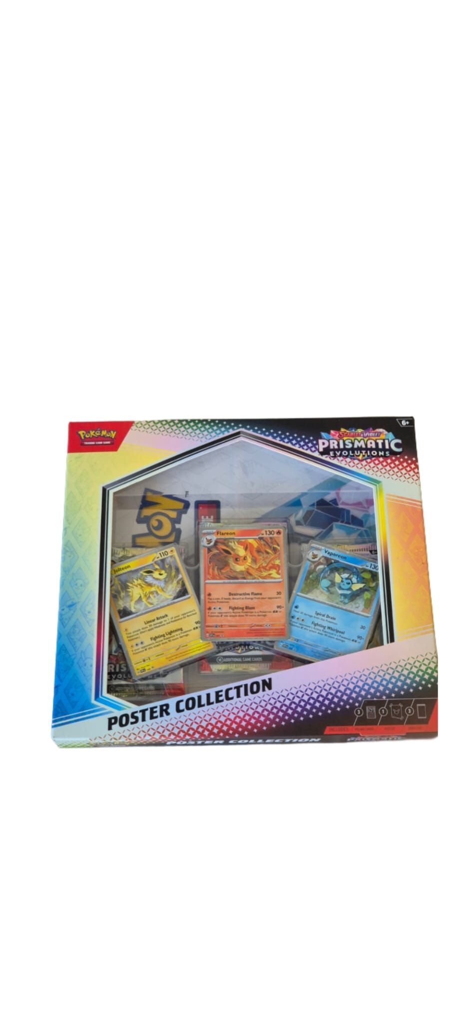 Pokemon prismatic evolutions poster collection