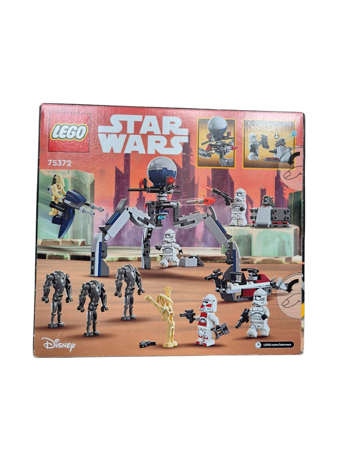 Lego Star Wars 75372 Clone Trooper & Battle Droid Battle Pack