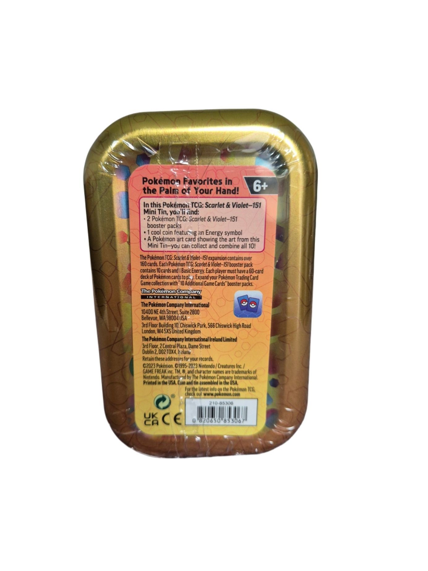 Pokémon 151 Mini Tin