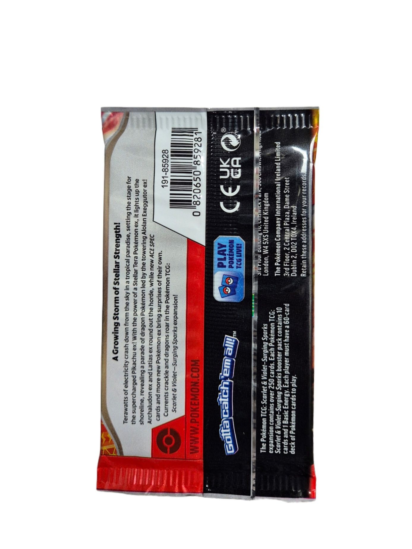 Pokémon Surging Sparks Booster