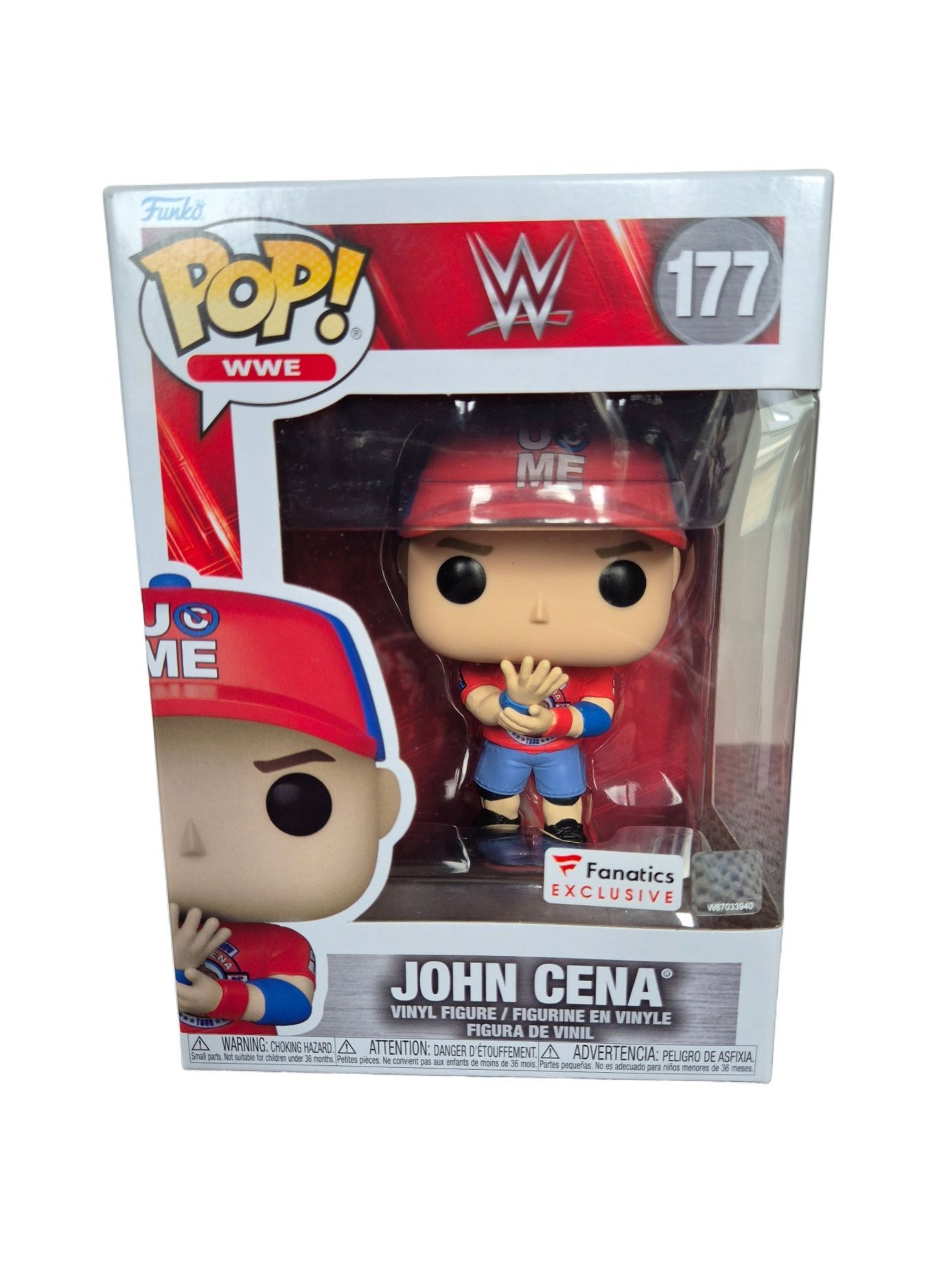 Funko Pop! WWE John Cena nummer 177 Fanatics Exclusive