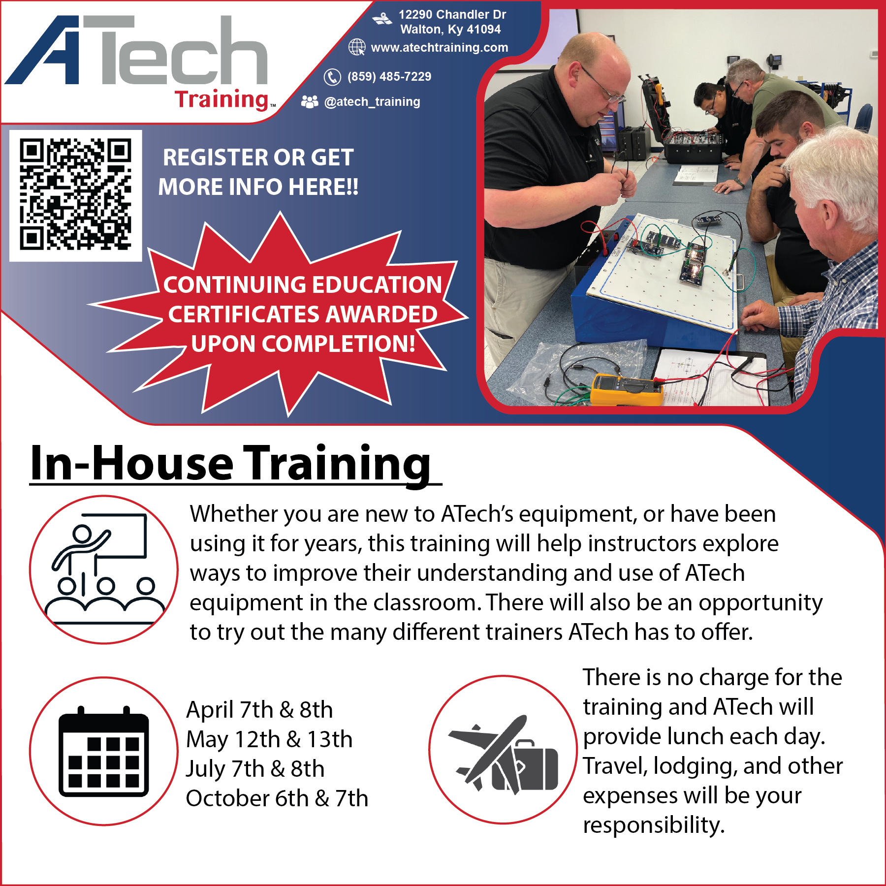 In House Training Poster
