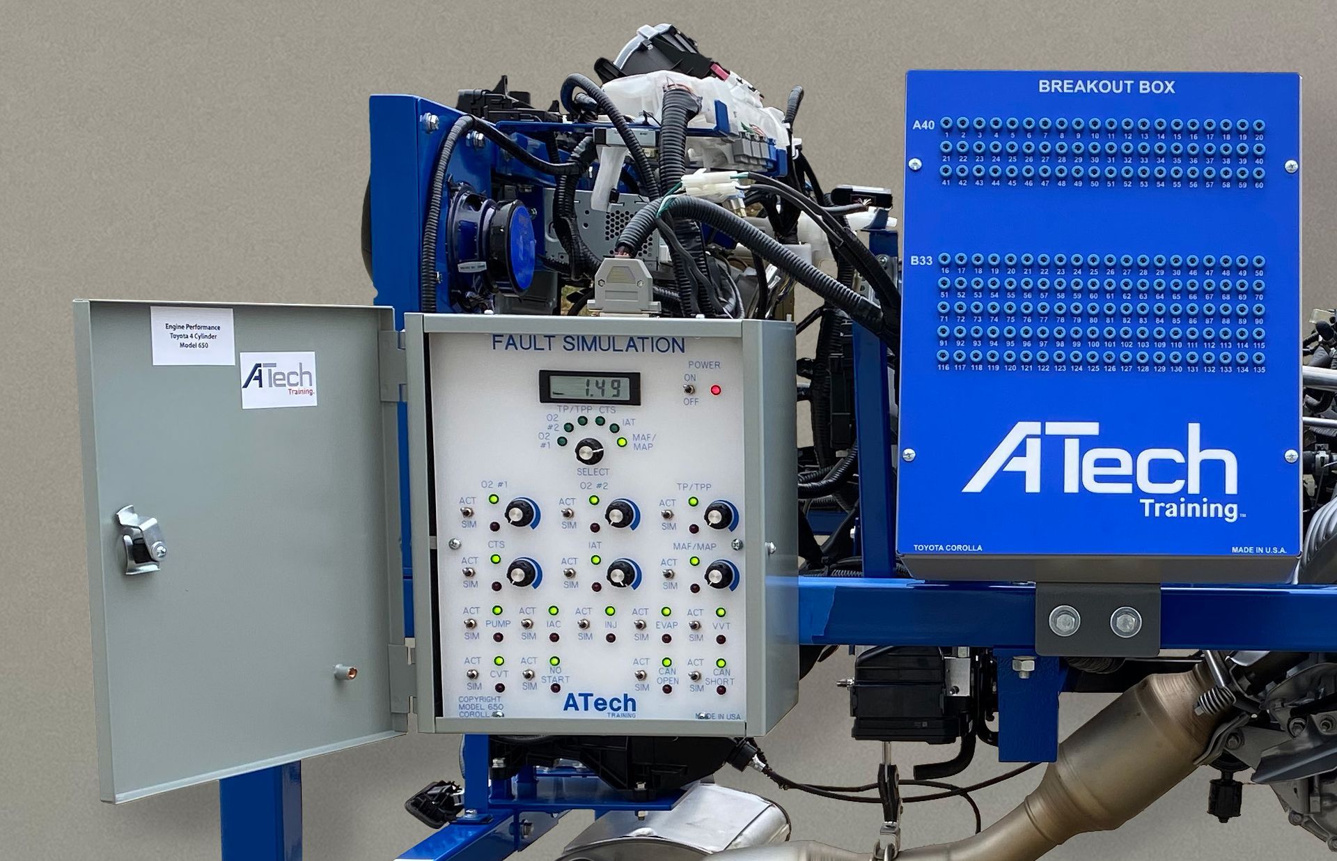 ATech Training Special Engine Performance Trainer Model 650S