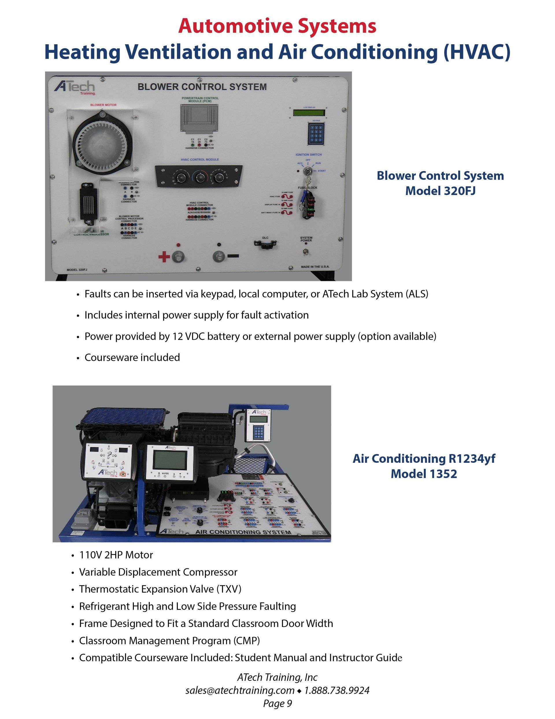 Catalog of ATech Training Products