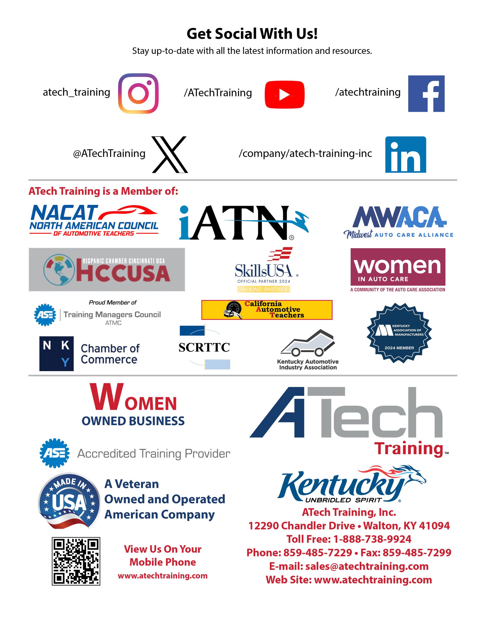 A poster with a bunch of logos on it that says `` get social with us ''