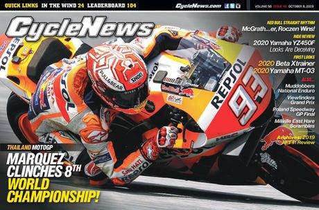 CycleNews 2020 Marquez Clinches 8th World Championship | CycleNews America's Motorcycle News Source