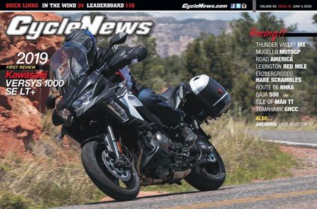 CycleNews 2019 Kawasaki Versys 1000 SE LT+ | CycleNews America's Motorcycle News Source