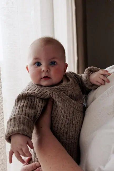 Sleepsuit teddy camel