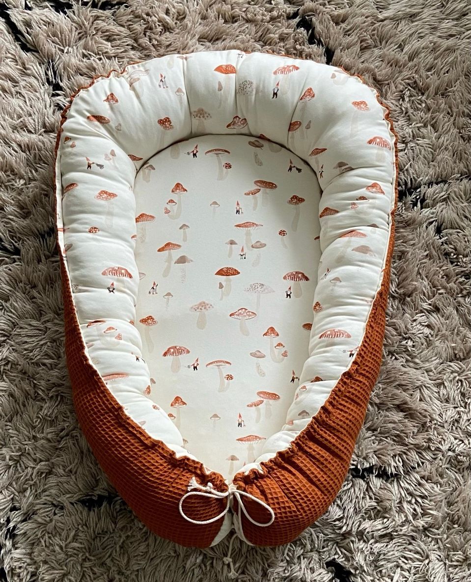 Babynestje mushrooms cognac