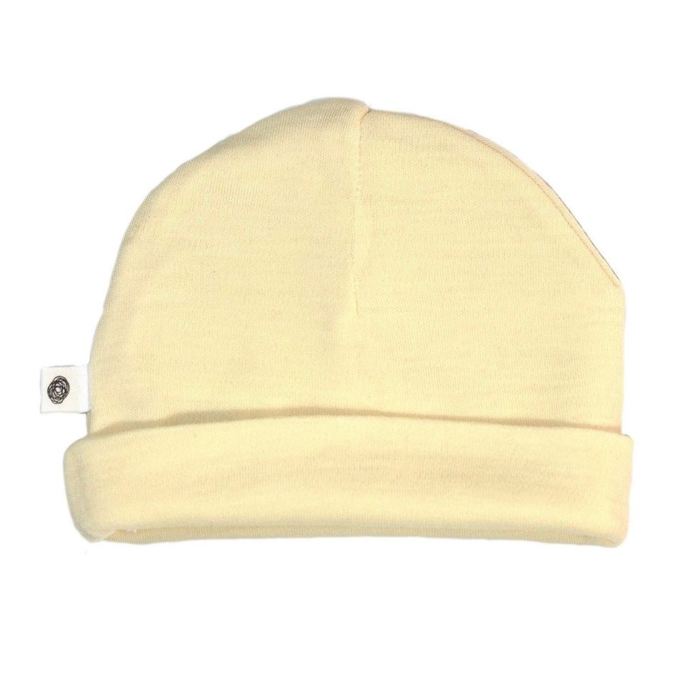 Wollen babymuts- merinowol naturel