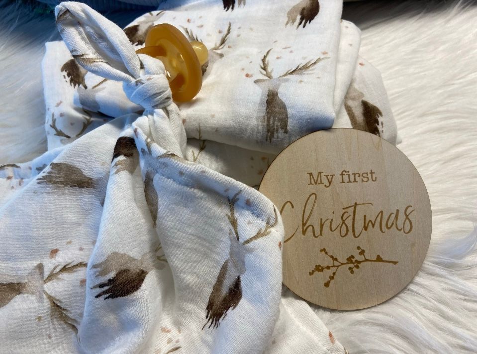 Swaddle hydrofiele doek rendier