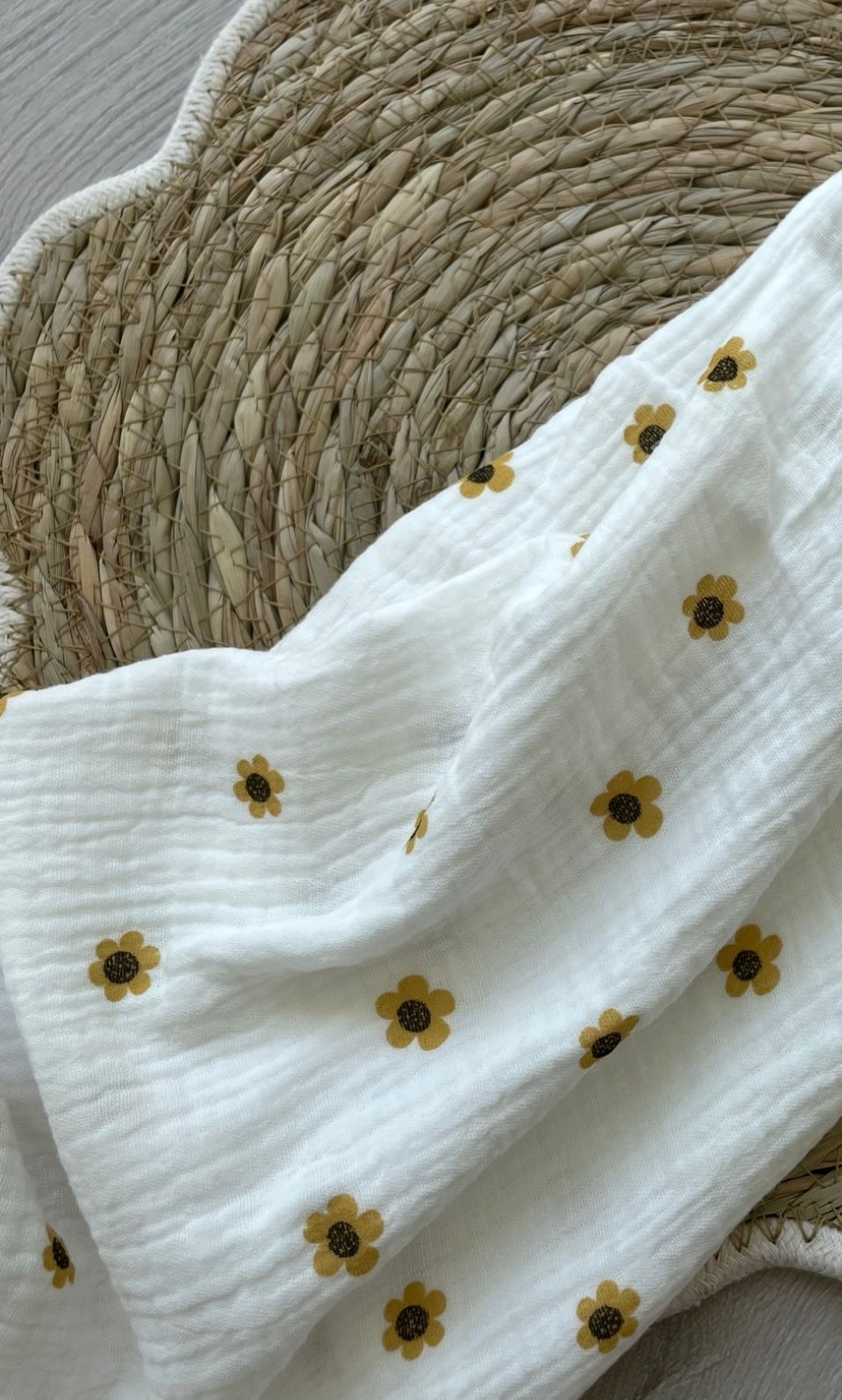 Swaddle hydrofiele doek sunny flowers