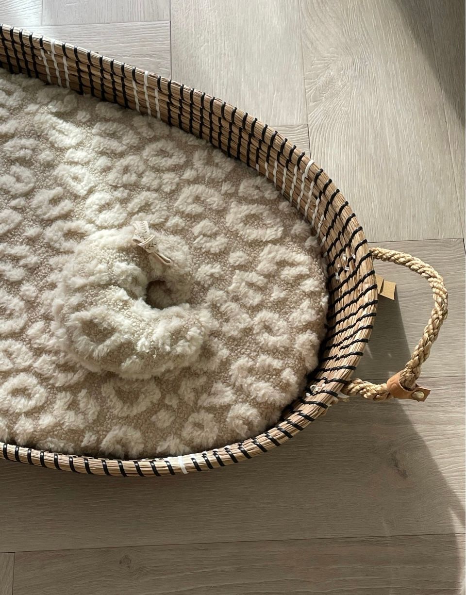 Hoeslaken teddy cheetah