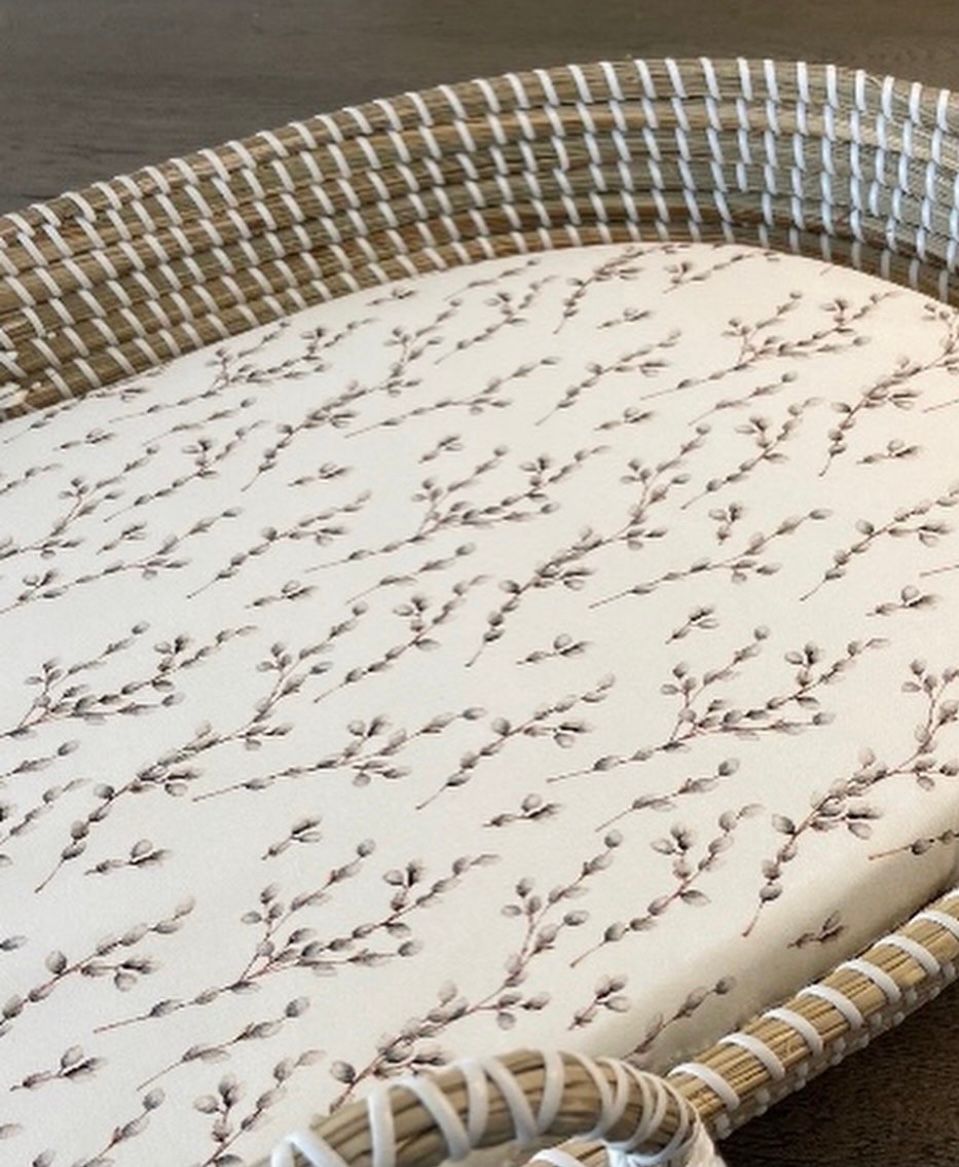 Hoeslaken wilgentakjes