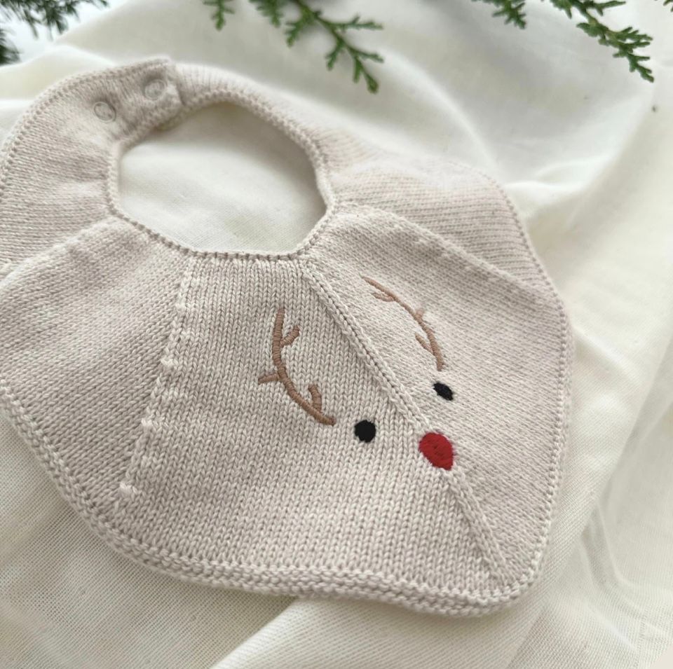 Kerst actie! Slab Fjola -  rendier - Saga Copenhagen + swaddles