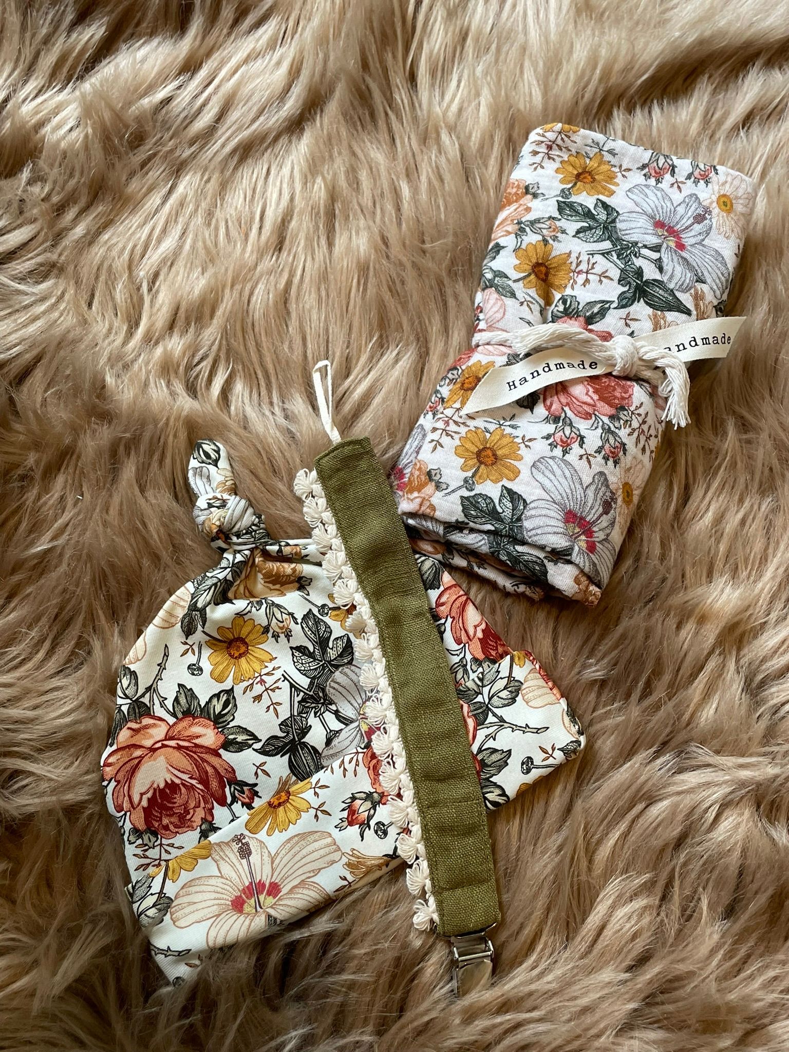 Speenkoord BOHO khaki