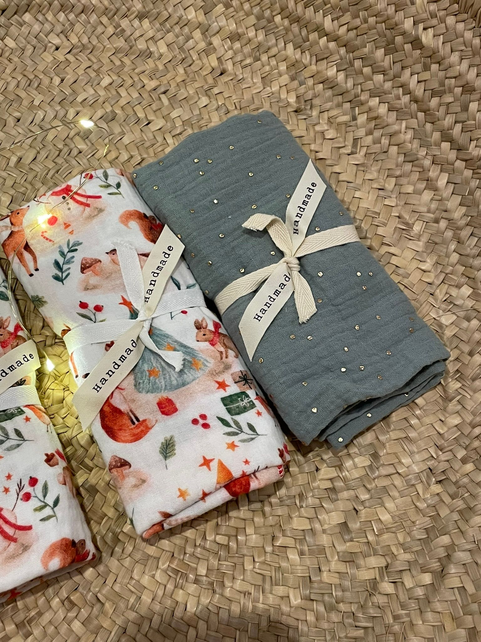 Swaddle hydrofiele doeken set X-mas 1