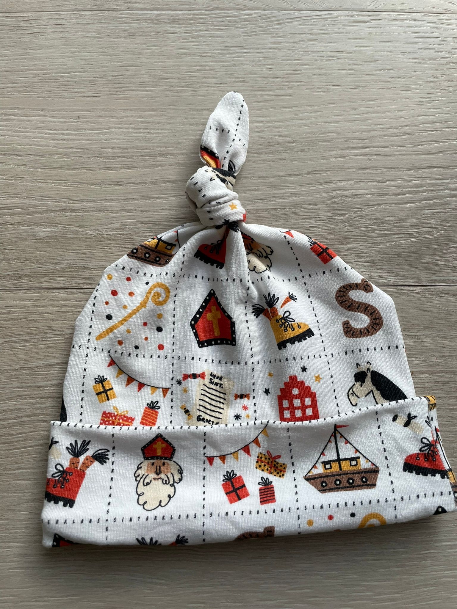 Knot mutsje Sinterklaas Blok