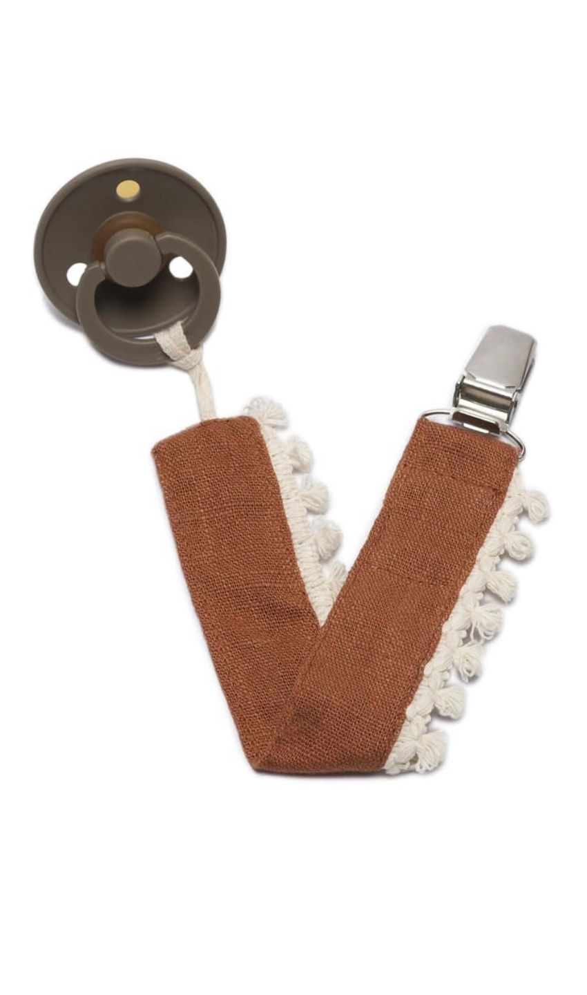 Speenkoord BOHO cognac