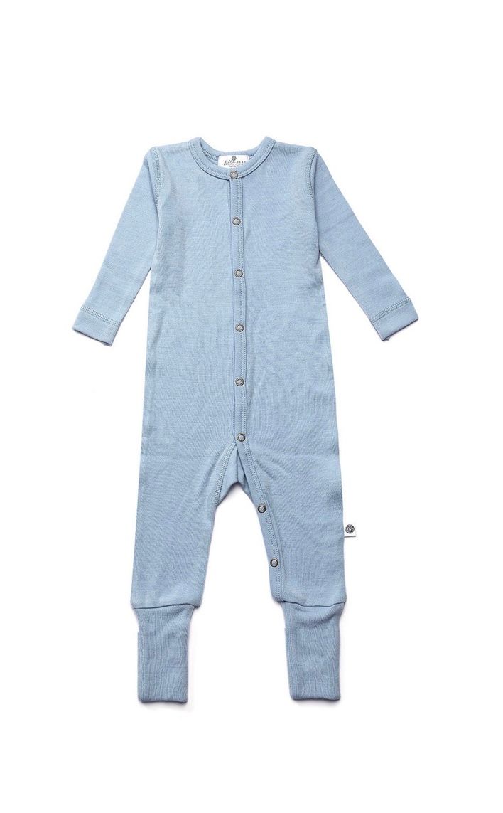 Wollen pakje/ playsuit - Blue fog