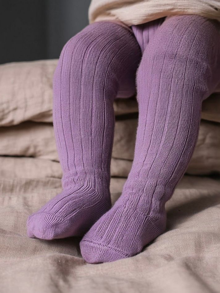 Maillot merino wol - orchid