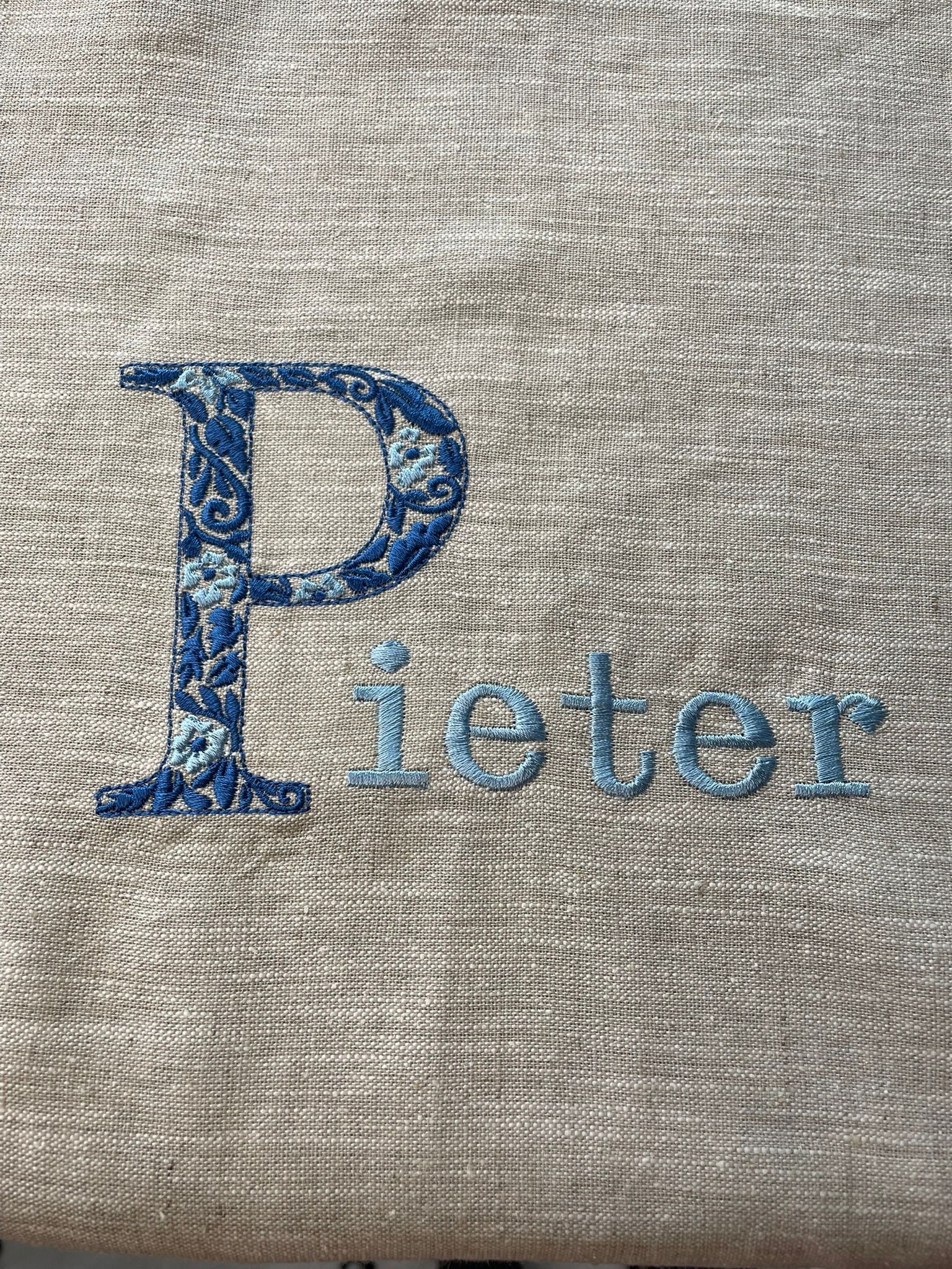 Personalisatie De Luxe Initiaal met naam