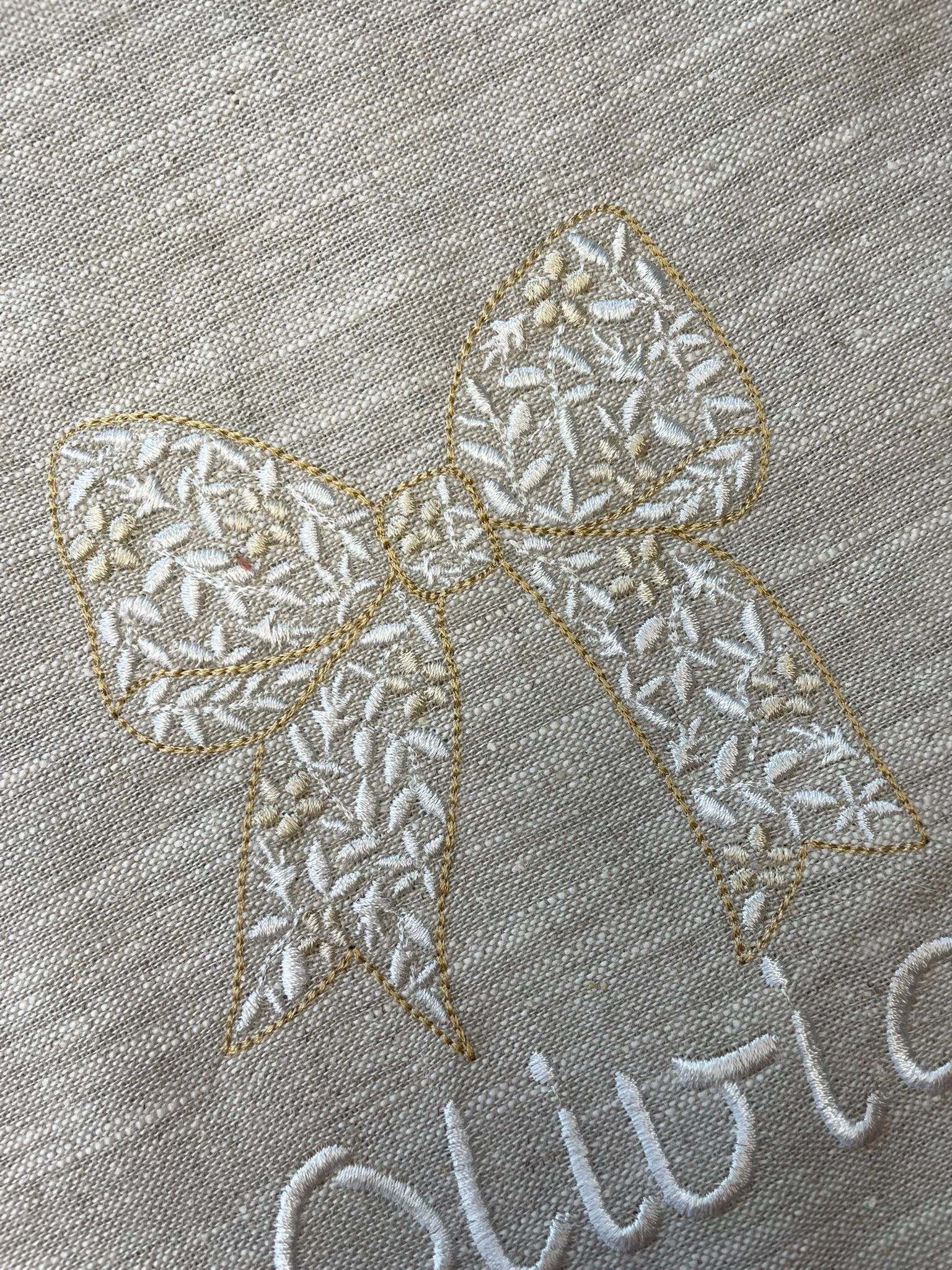 Personalisatie De Luxe strik