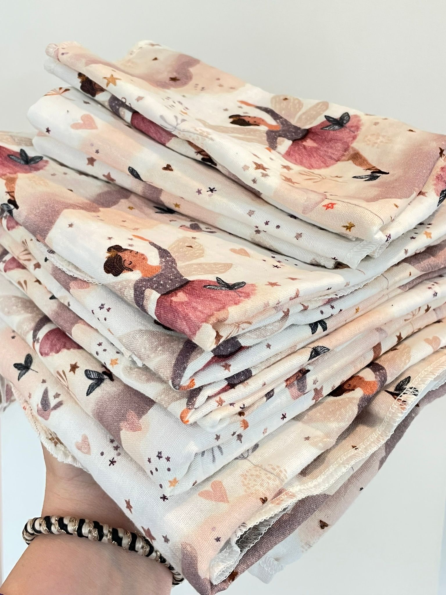 Swaddle hydrofiele doek balerina