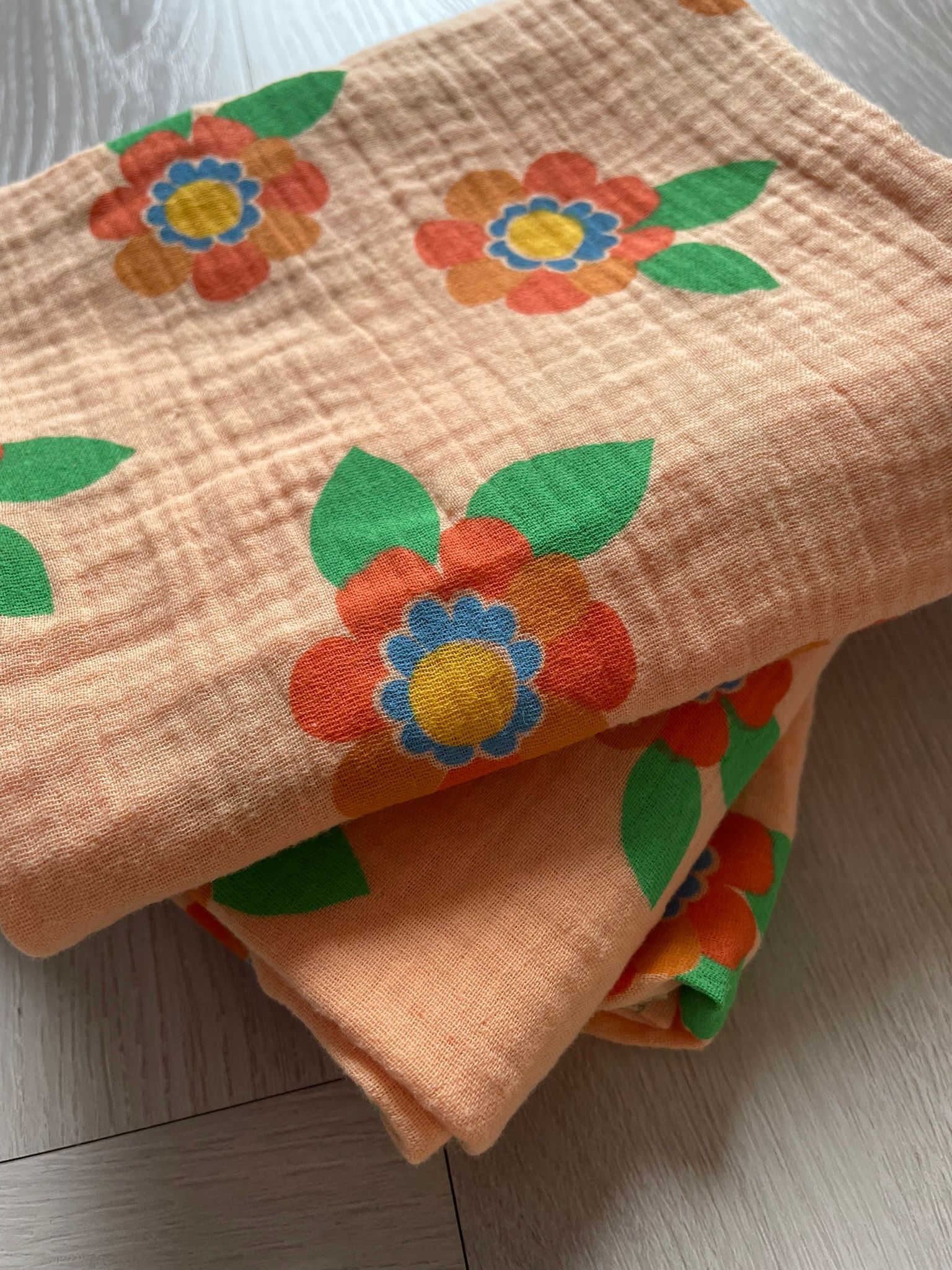 Swaddle hydrofiele doek lentebloem