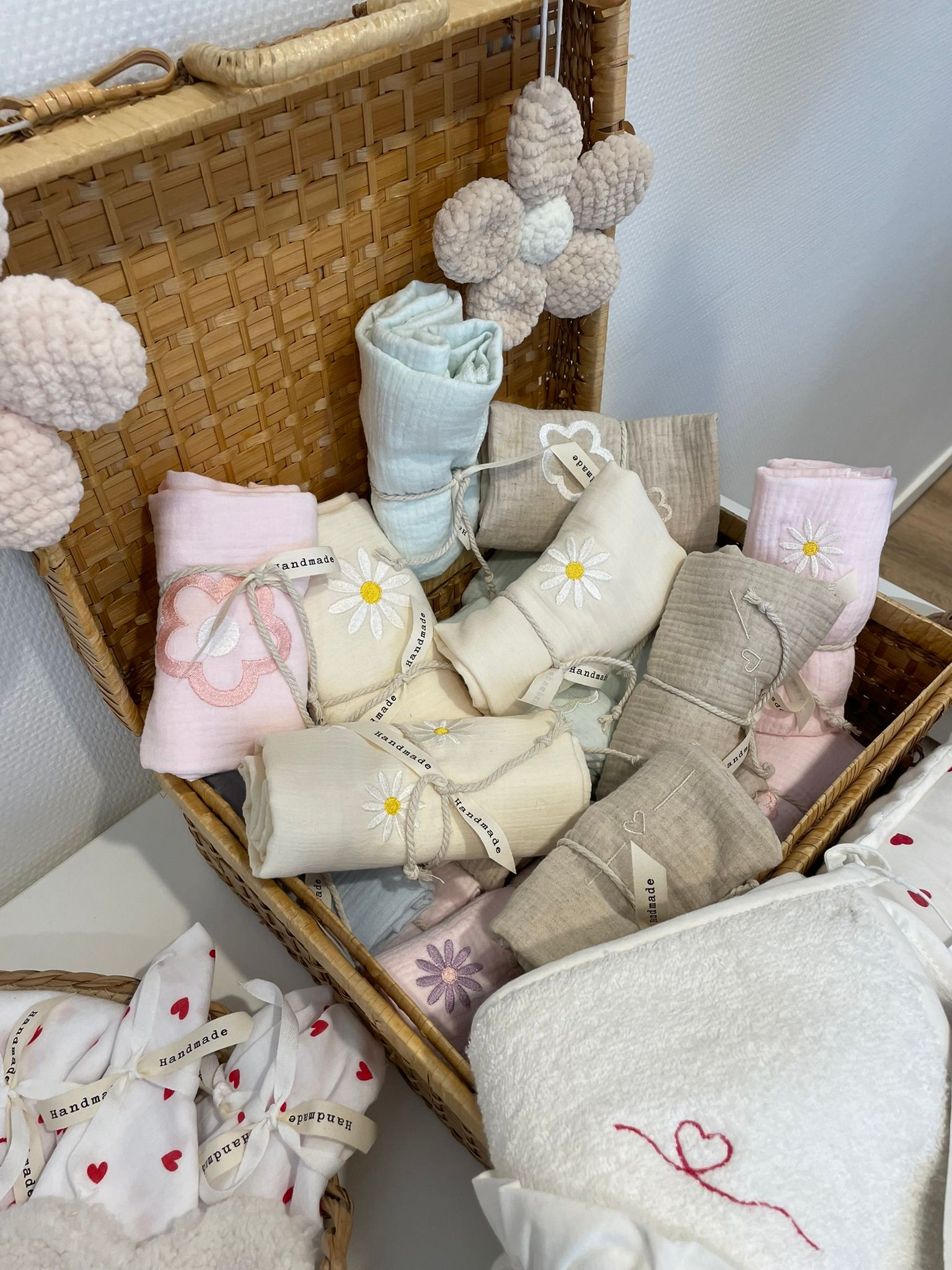 Swaddle hydrofiele doek  daisy lily