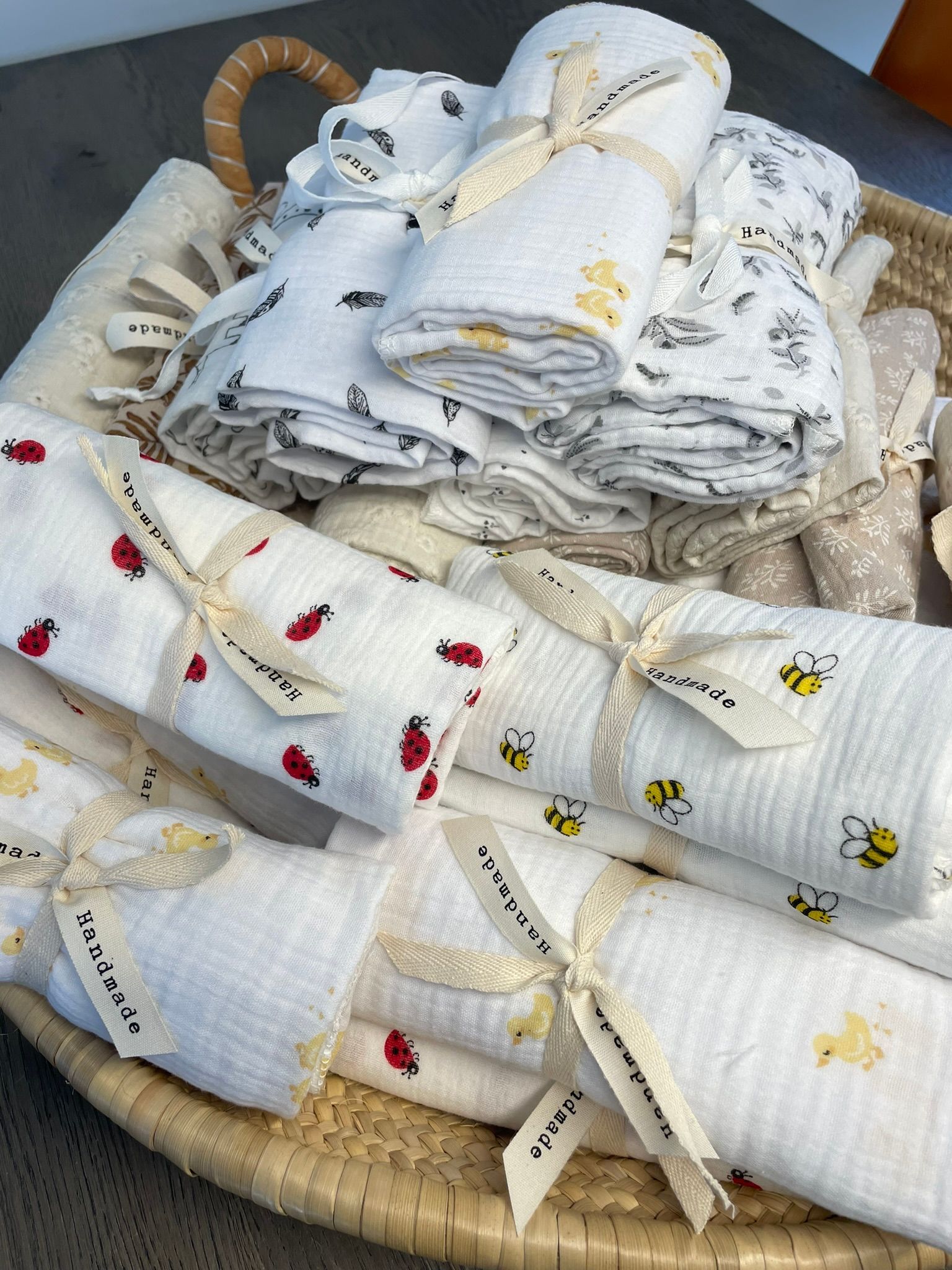Swaddle hydrofiele doek eendjes