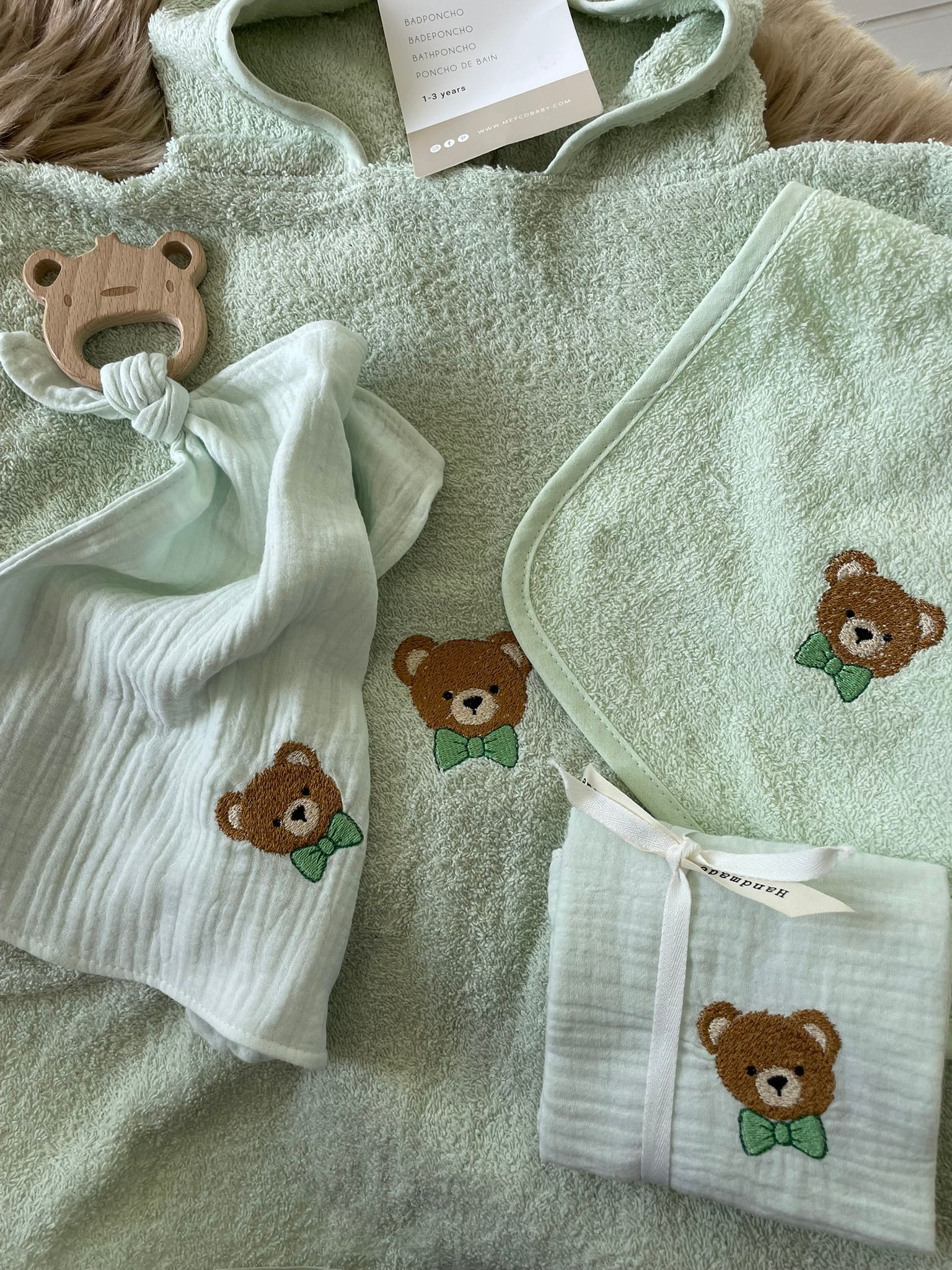 Kado set beer licht groen