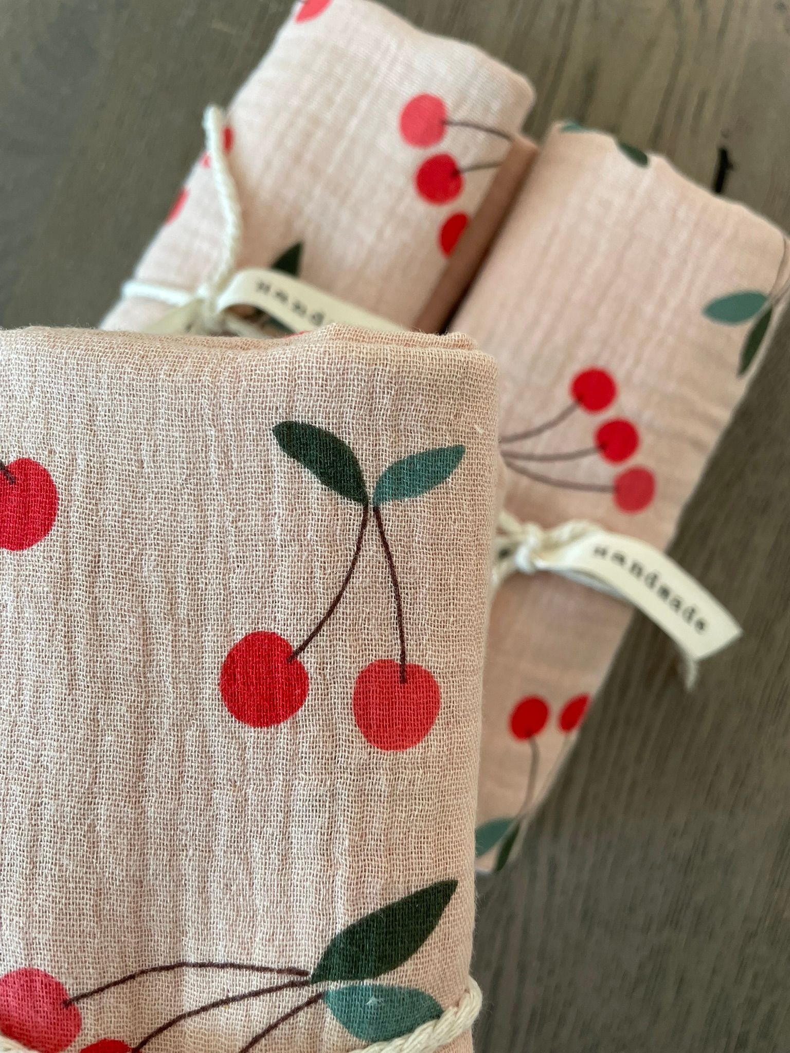 Swaddle hydrofiele doek kersen
