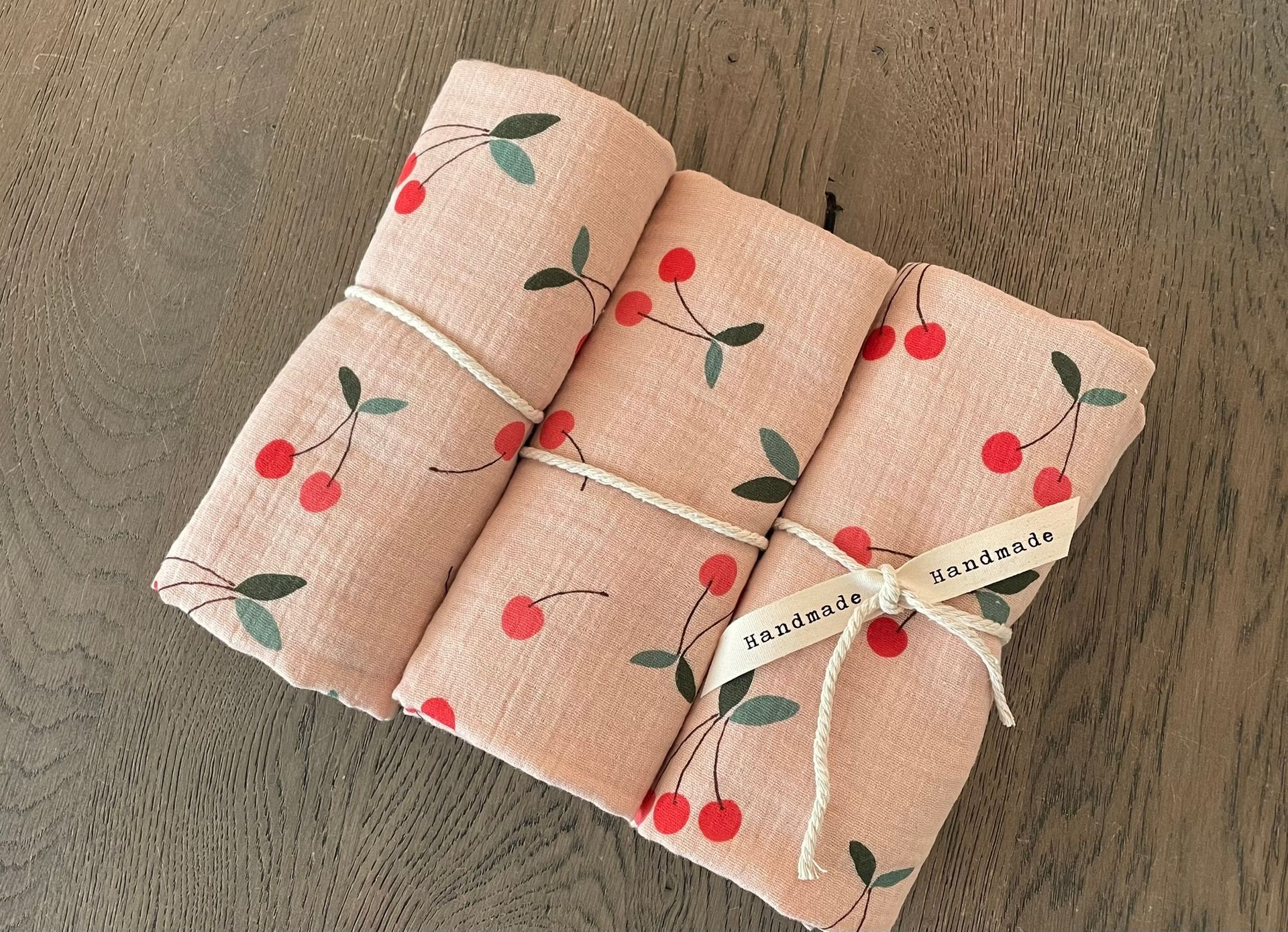 Swaddle hydrofiele doek kersen