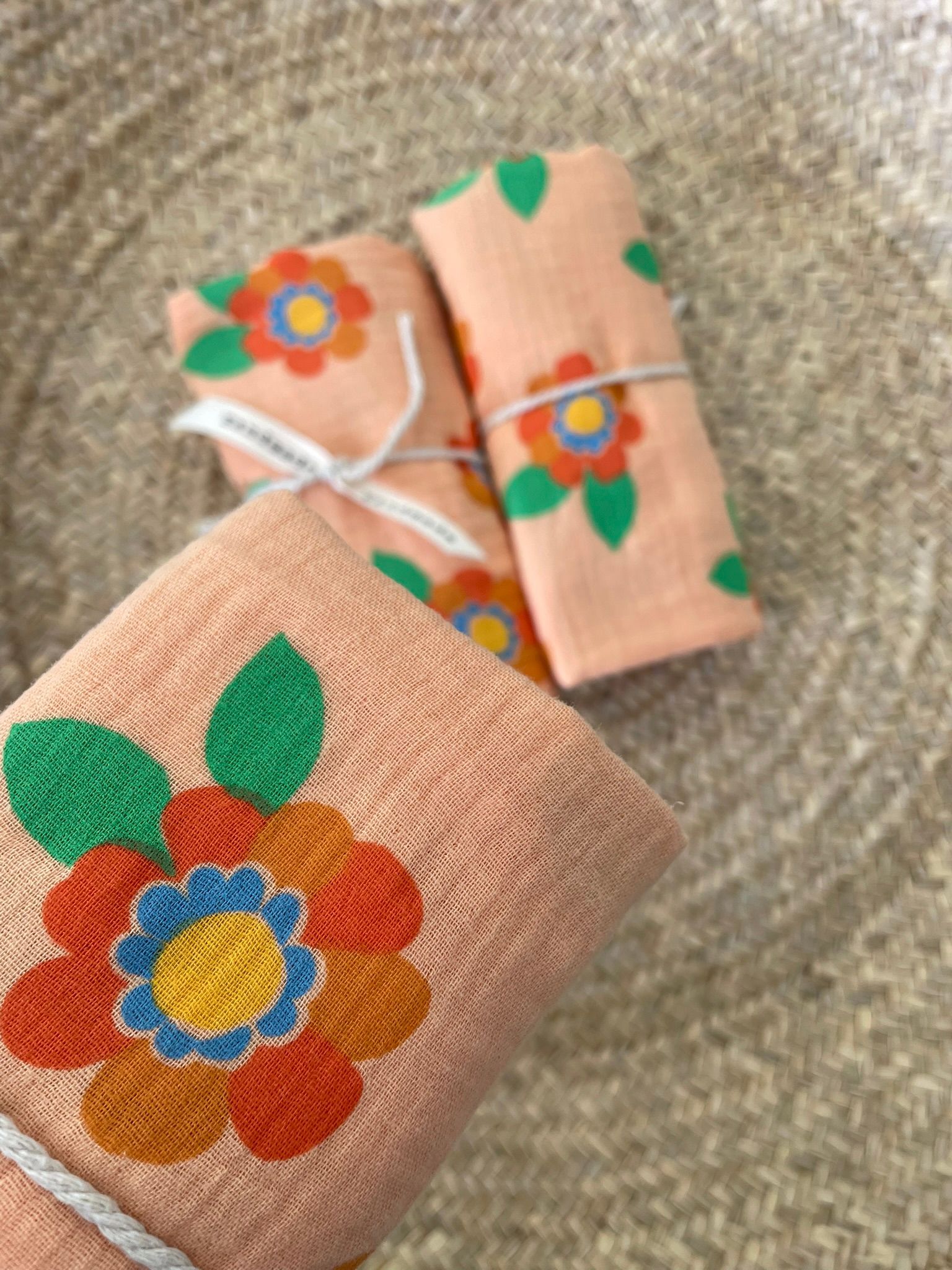 Swaddle hydrofiele doek lentebloem