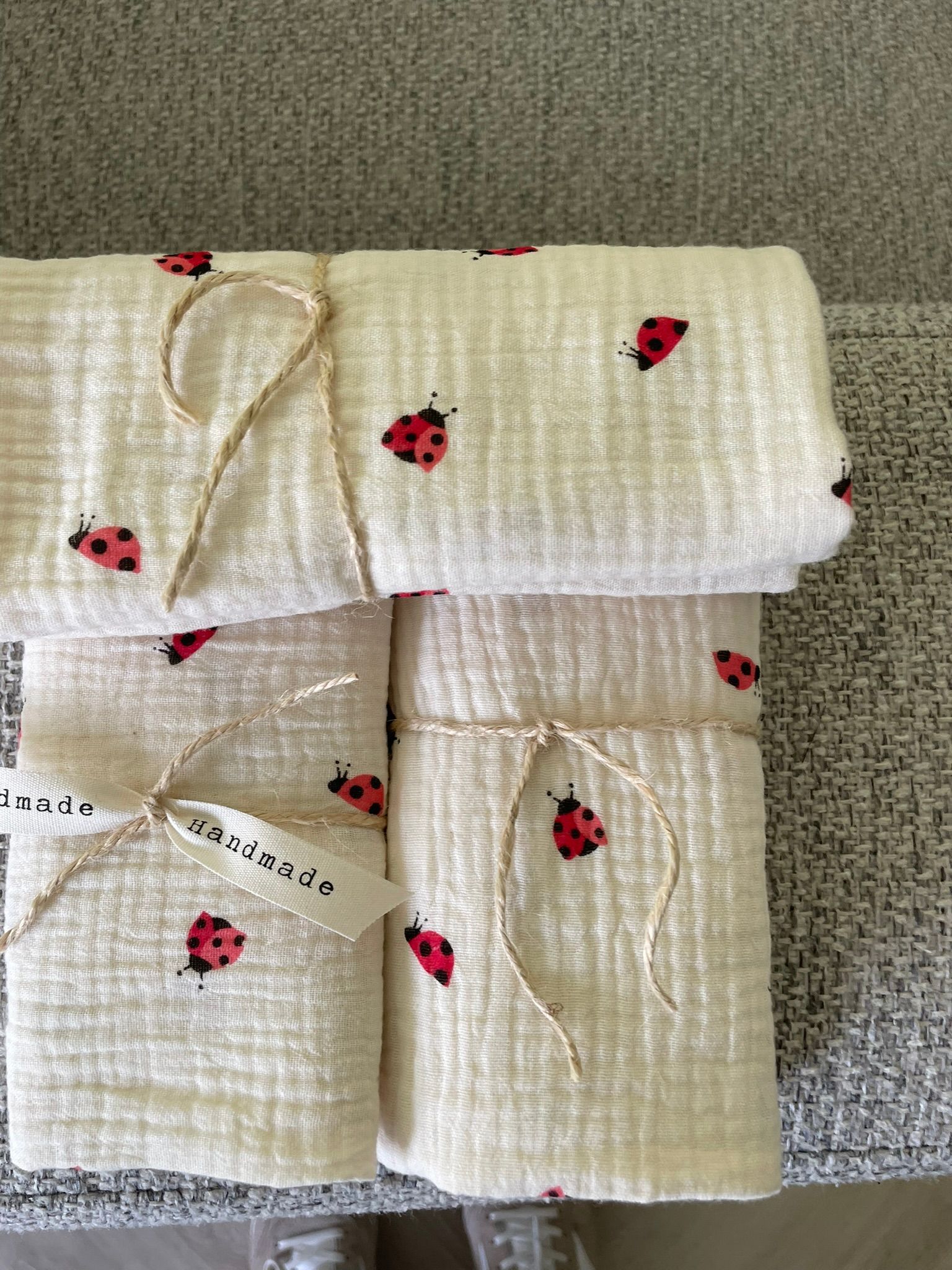 Swaddle hydrofiele doek  lieverheersbeestjes