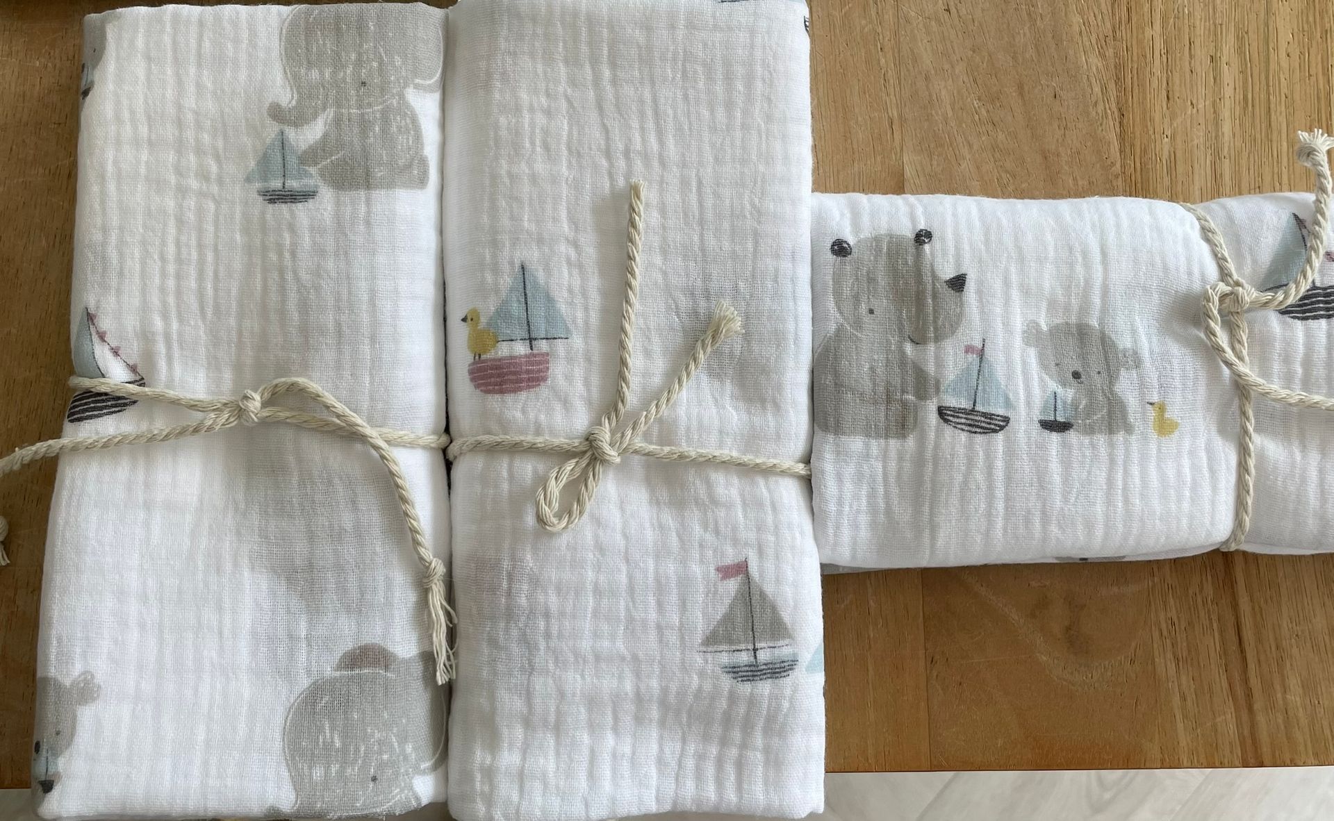 Swaddle hydrofiele doek  waterpret