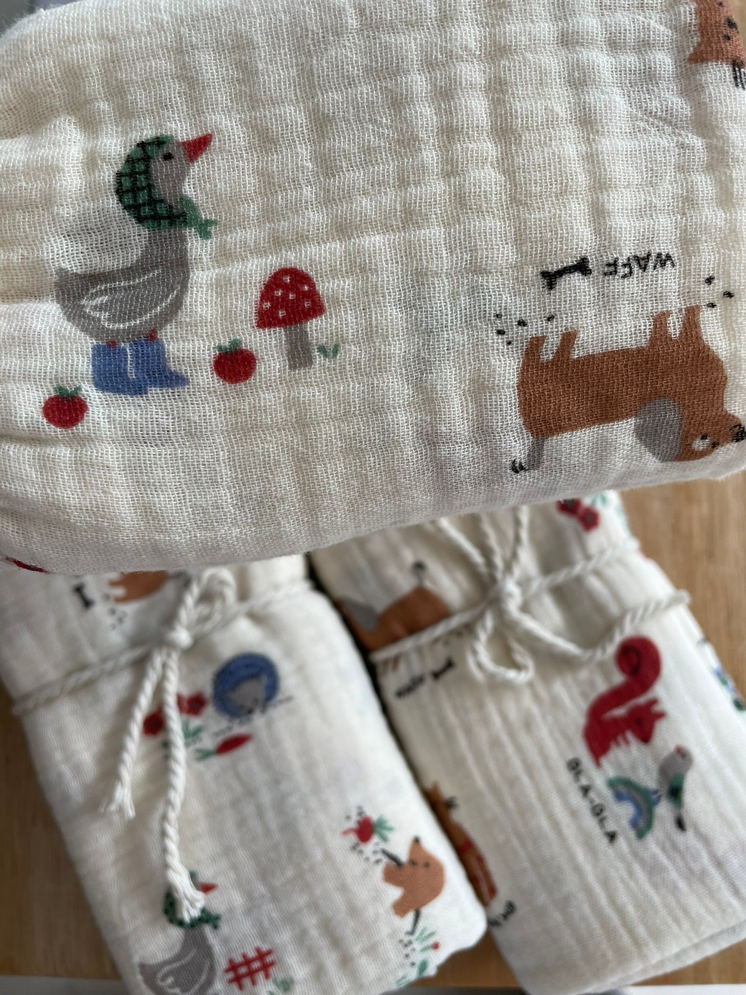 Swaddle hydrofiele doek  autumn