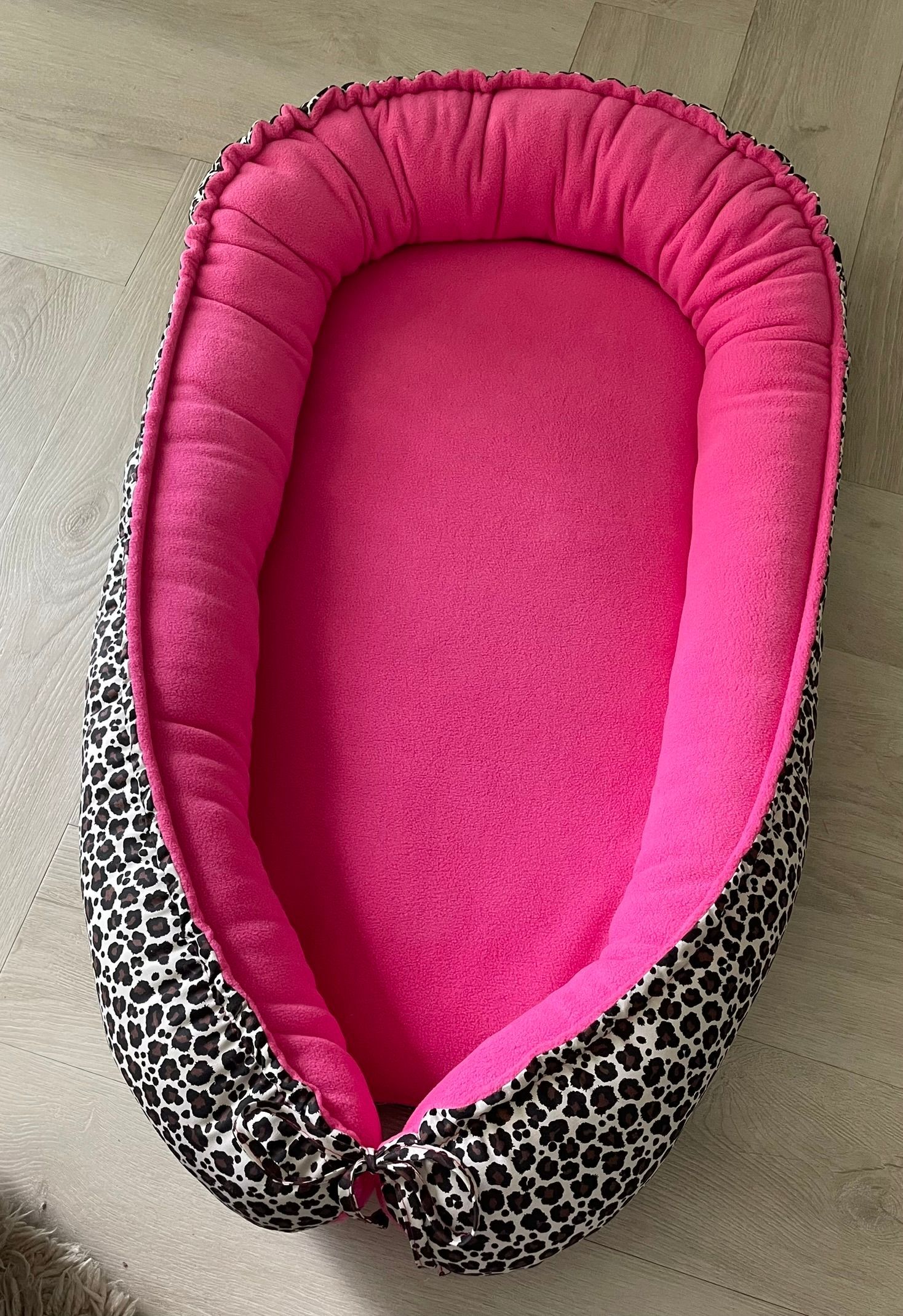 Babynestje  panter pink