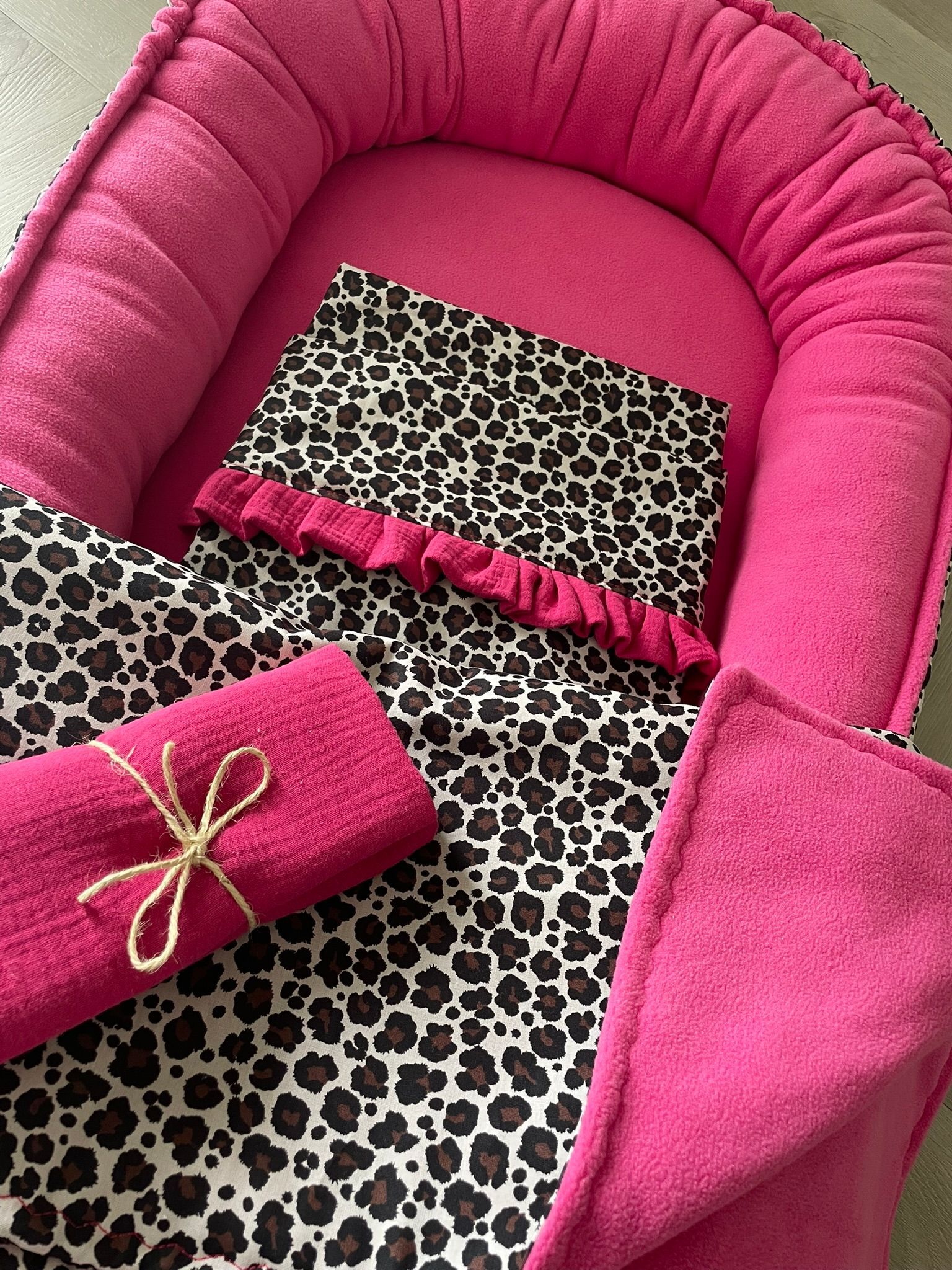 Swaddle hydrofiele doek uni pink