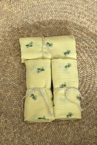 Swaddle hydrofiele doek  vliegtuigjes