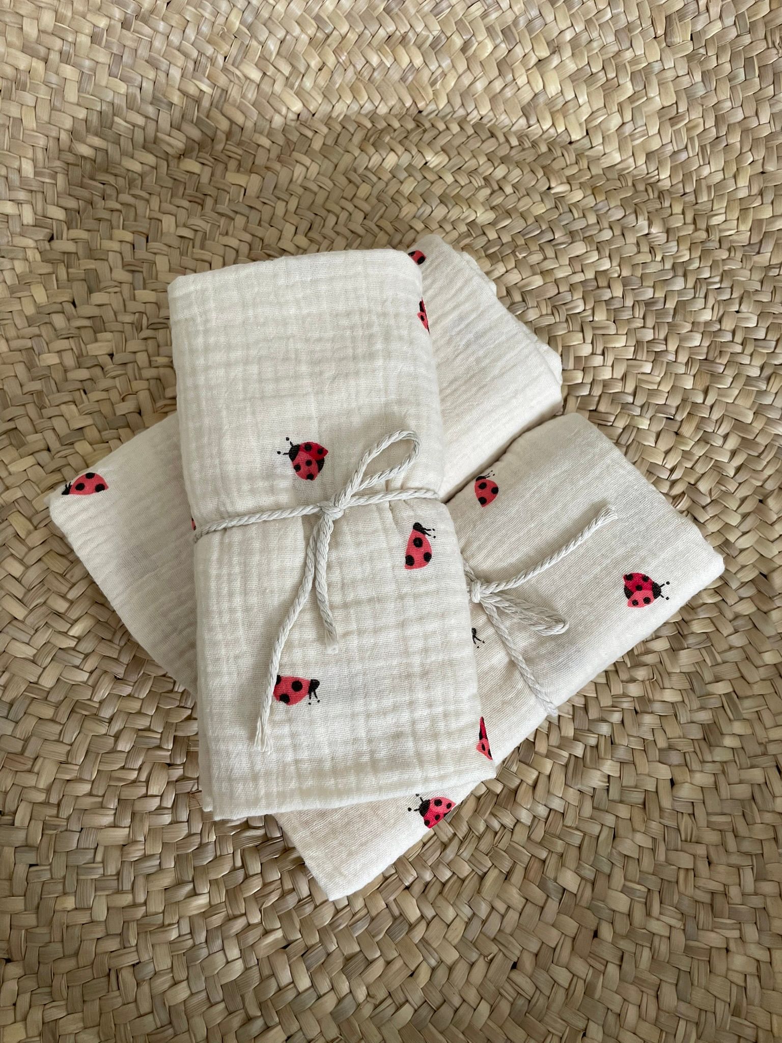 Swaddle hydrofiele doek  lieverheersbeestjes