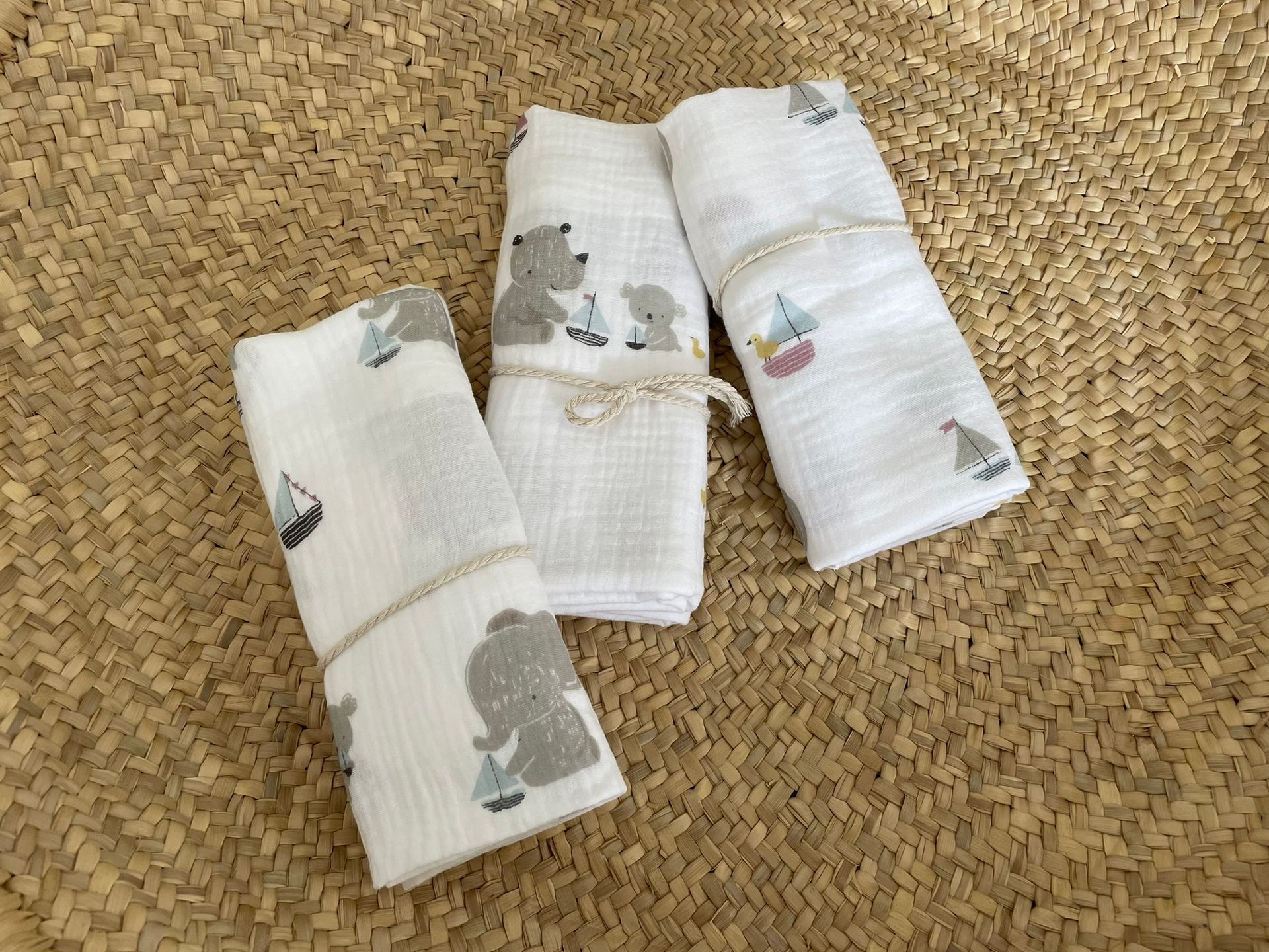 Swaddle hydrofiele doek  waterpret