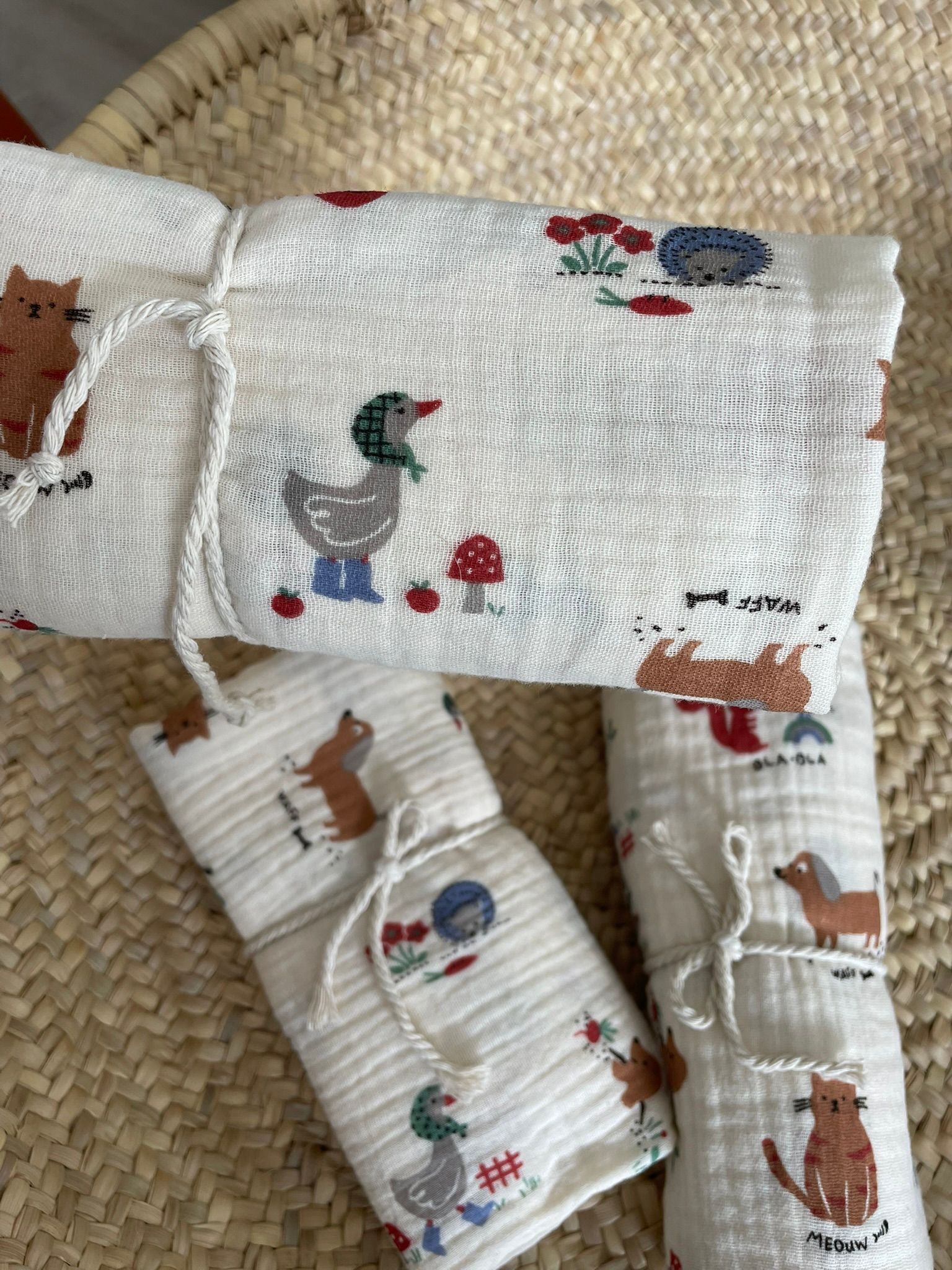 Swaddle hydrofiele doek  autumn