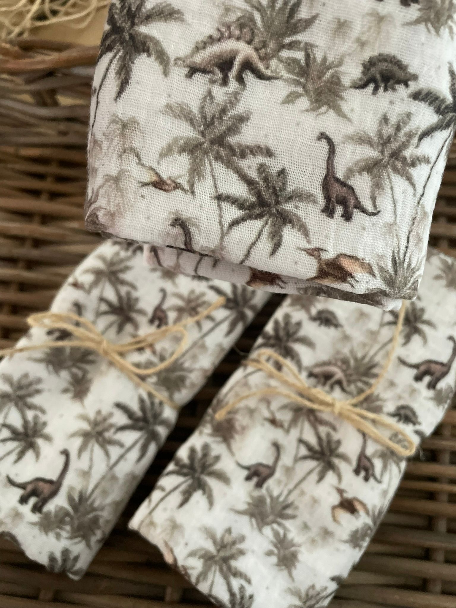 Swaddle hydrofiele doek dino´s