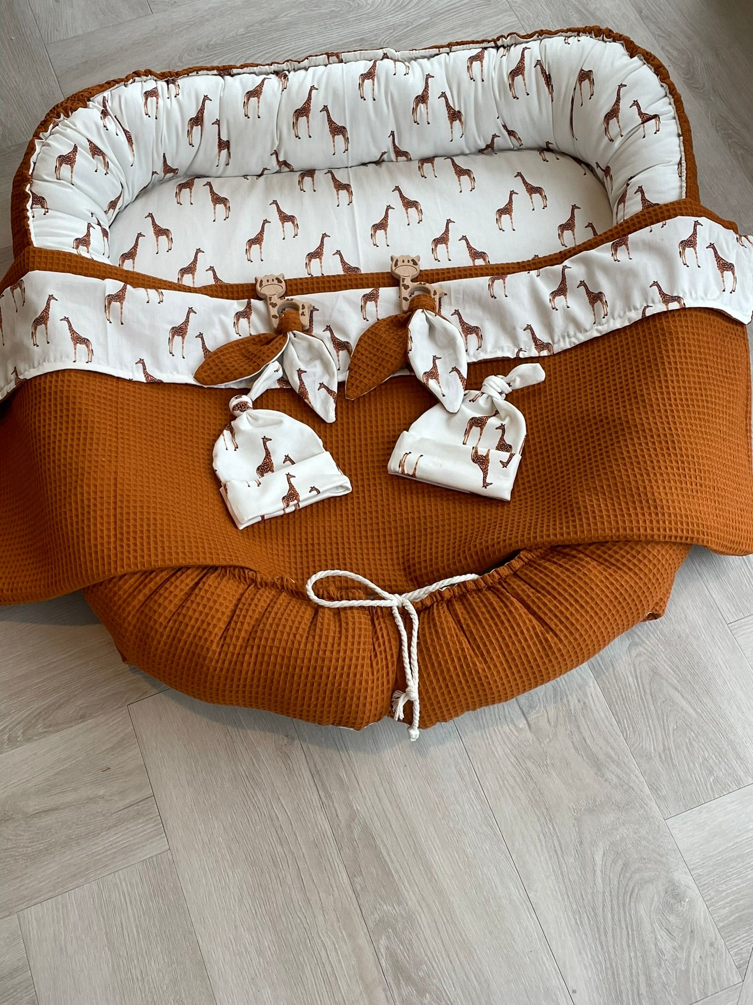 Tweelingnestje giraffen