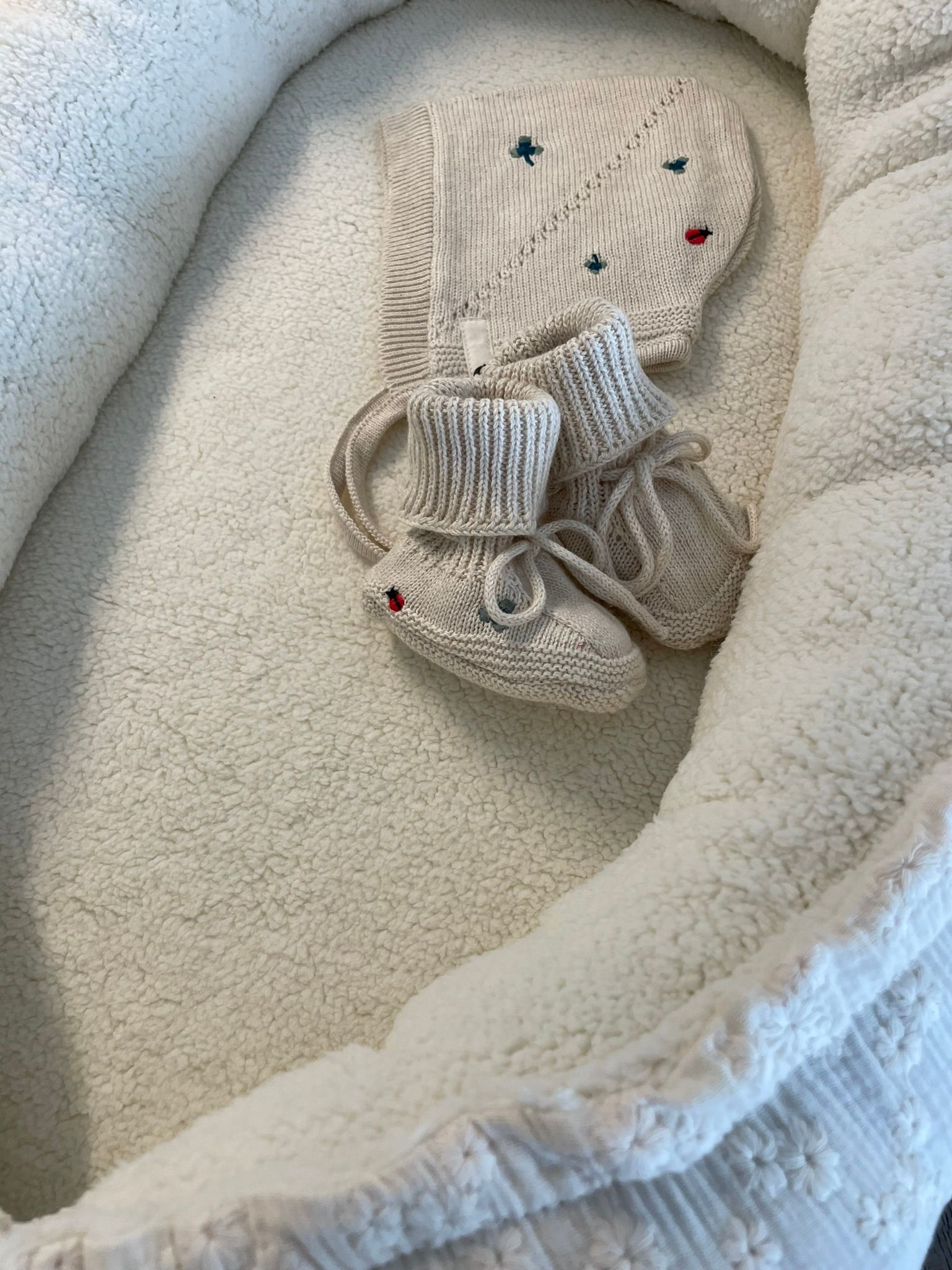 Saga Copenhagen sokjes Althea clover cream